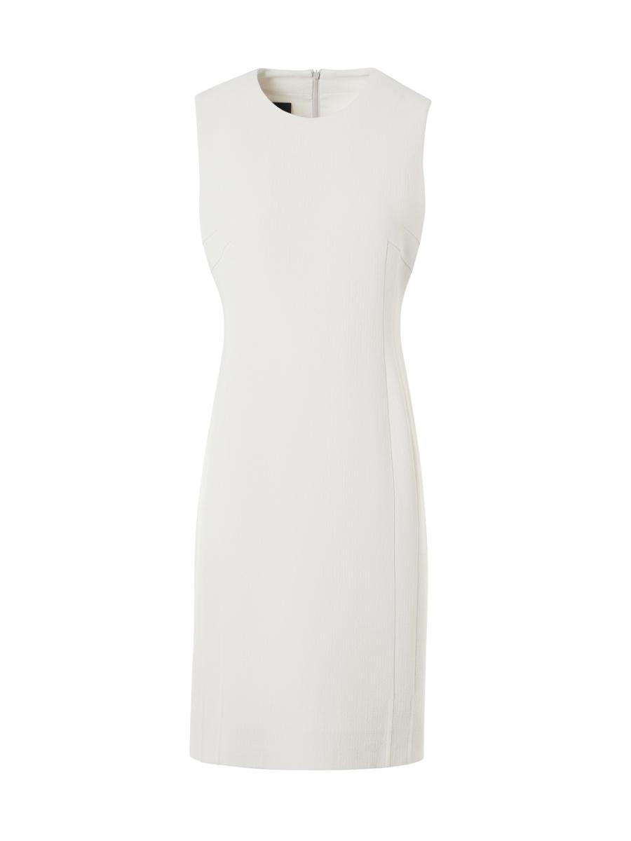 Akris Women's Double-face Wool Crêpe Sheath Dress In Gray