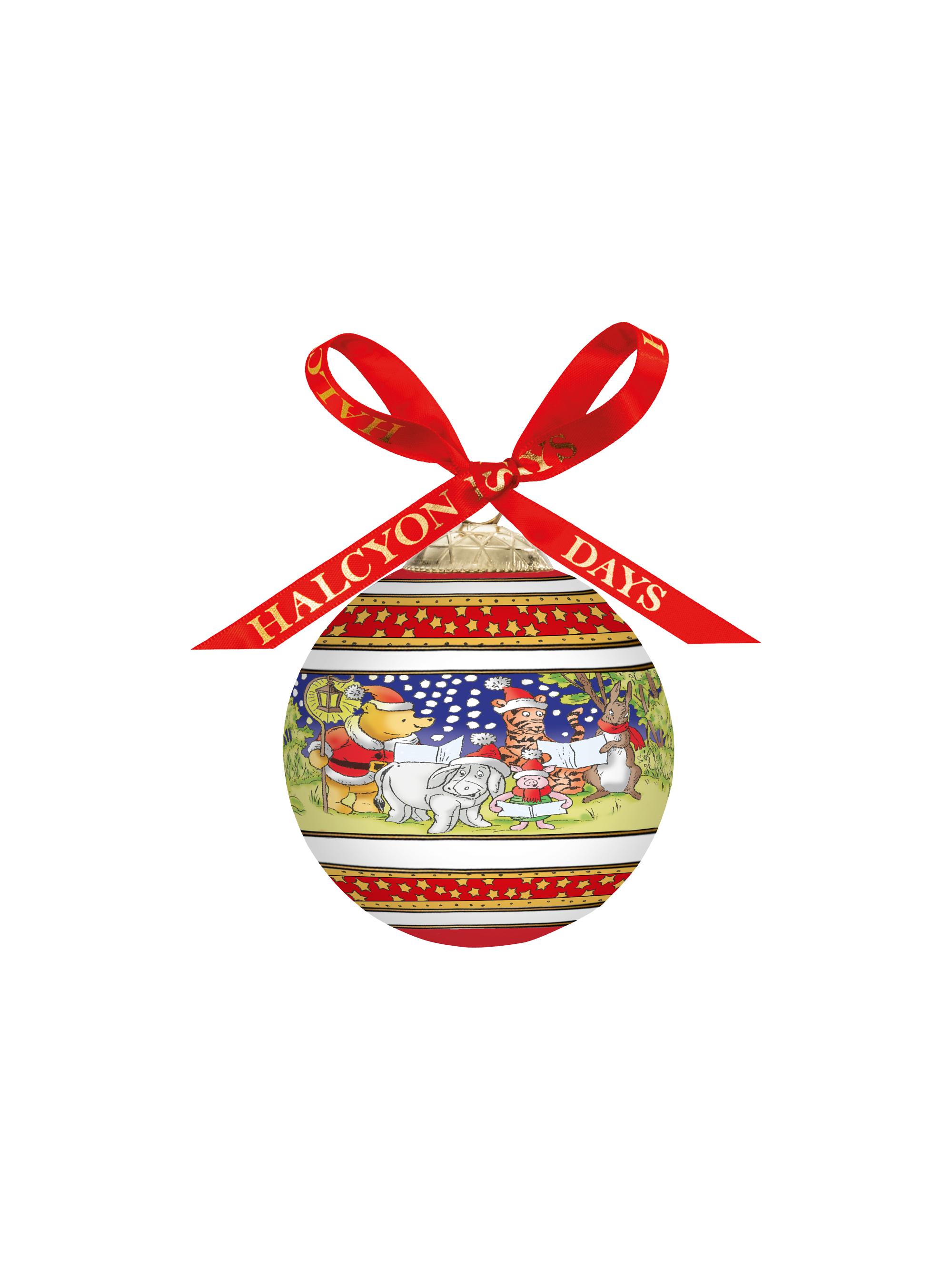 Halcyon Days Togethery Bone China Christmas Ornament