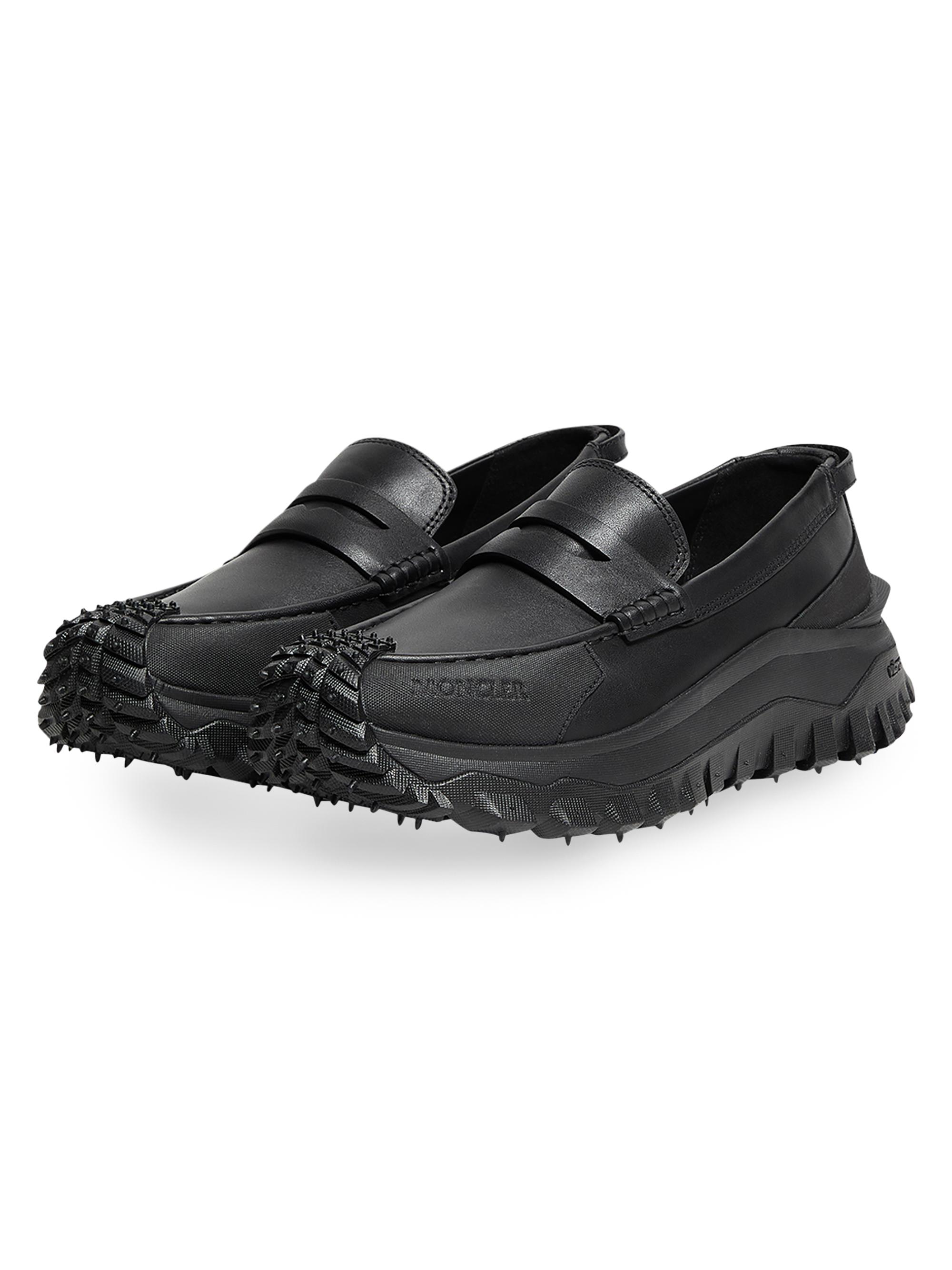 Moncler Trailgrip Loafers in Leather | Saks Fifth Avenue