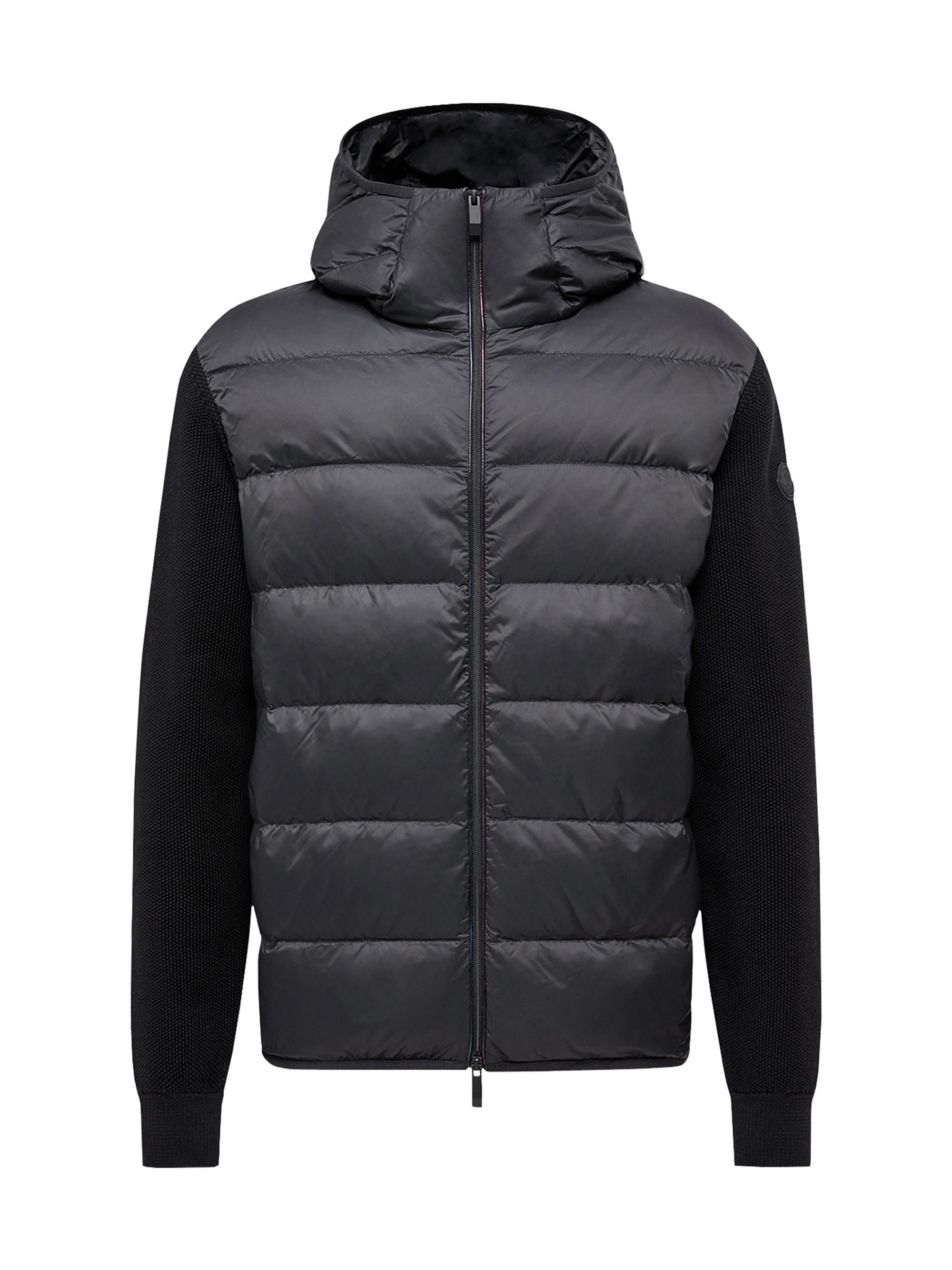 Moncler Padded Wool Zip-Up Hoodie | Saks Fifth Avenue