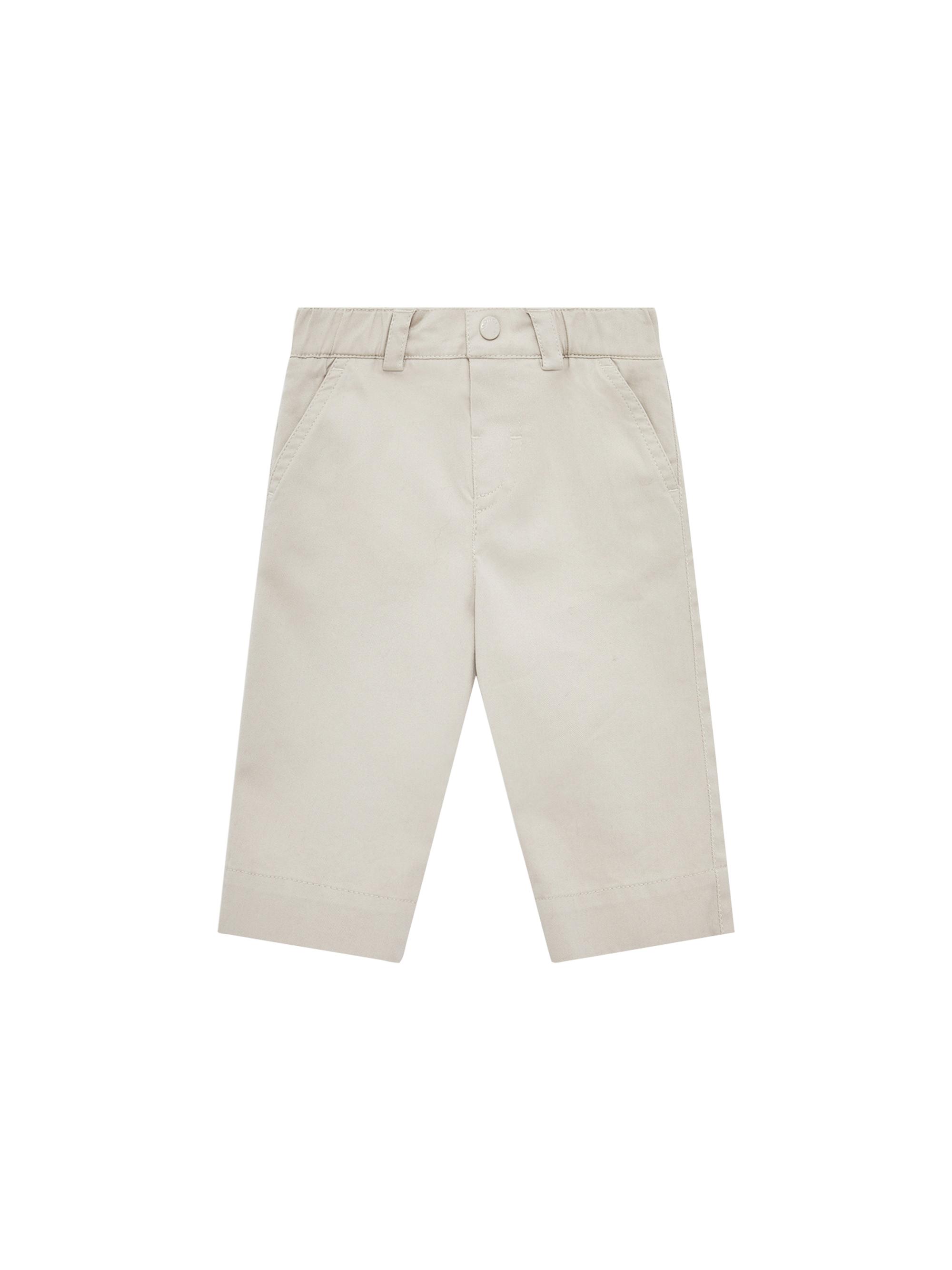 Moncler Baby Boy's & Little Boy's Pants in Cotton Gabardine - Light Beige