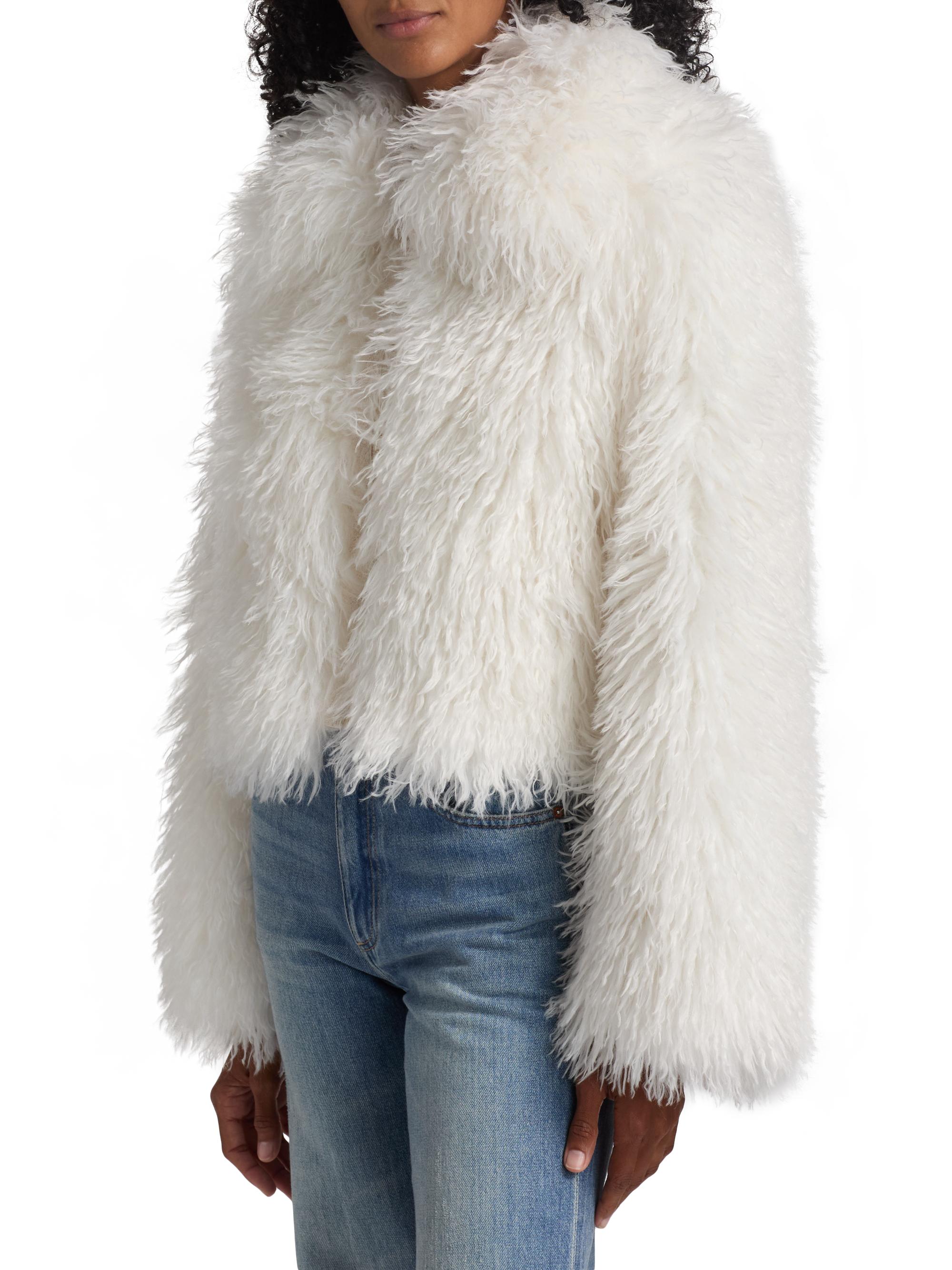 Generation Love Leslie Faux-Shearling Crop Jacket | Saks Fifth Avenue