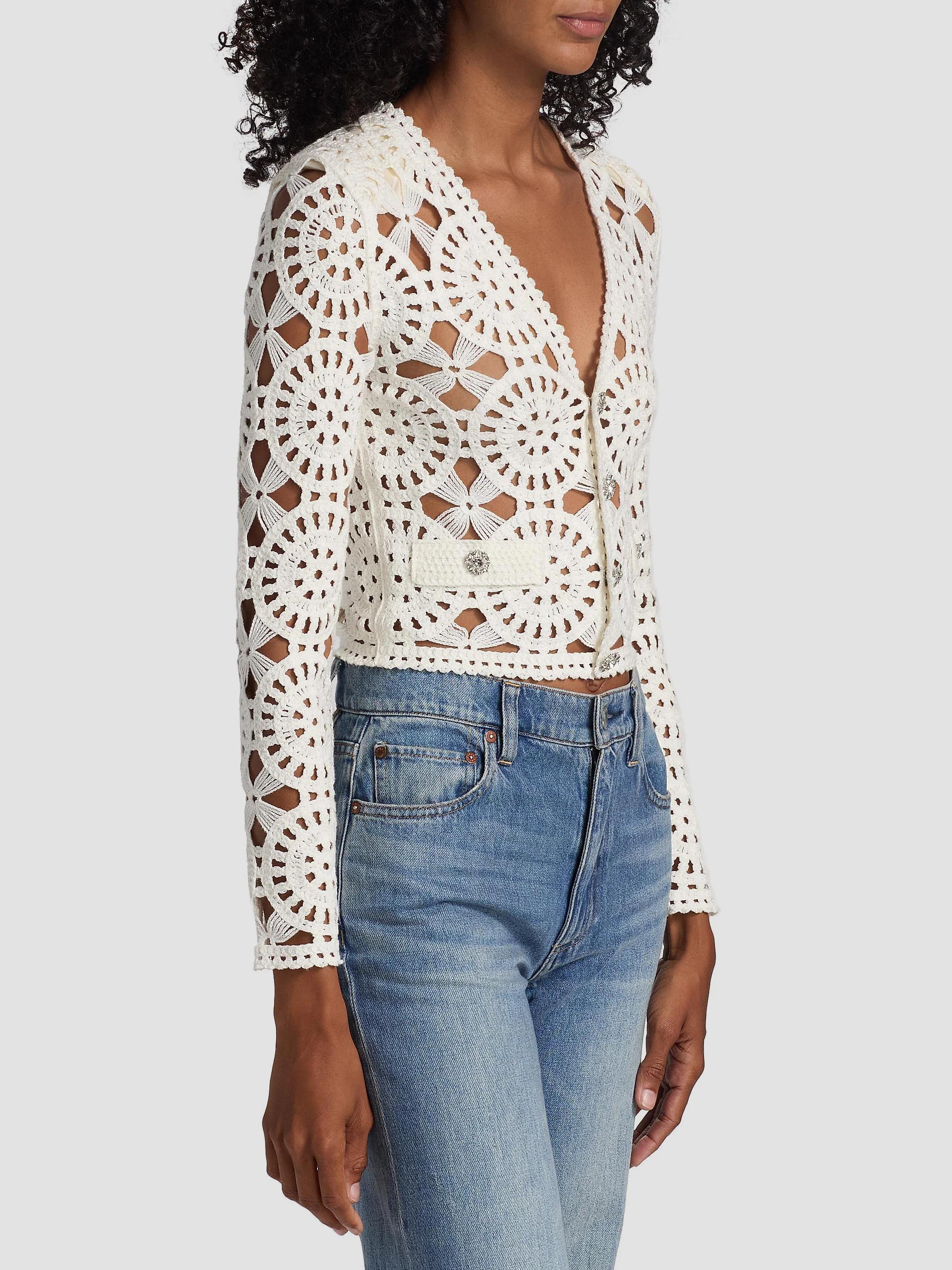 Generation Love Melody Crochet Cardigan | Saks Fifth Avenue