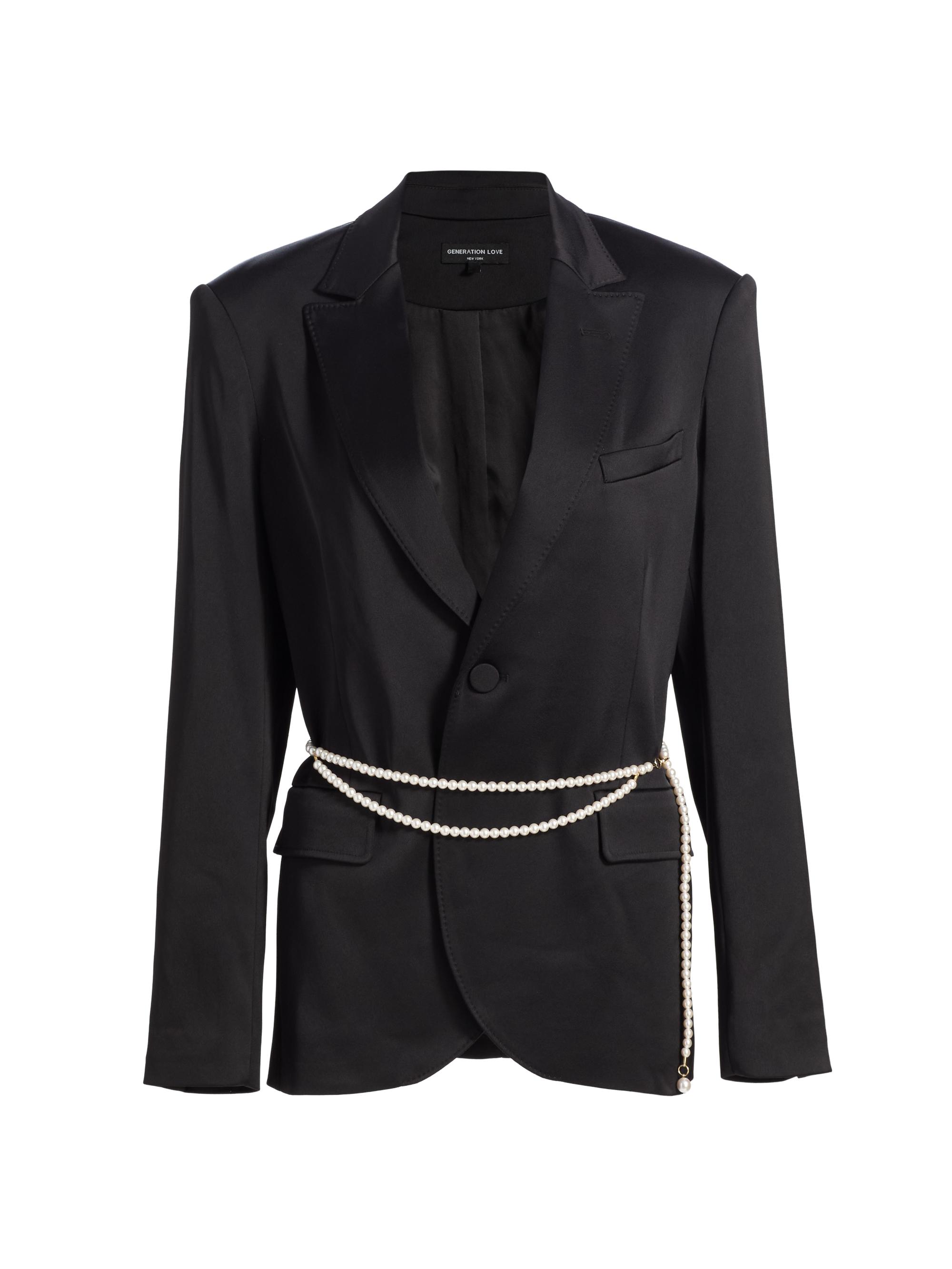 スーツ gen gen Generation Love Eliza Tweed Double-Breasted Blazer | Saks Fifth Avenue