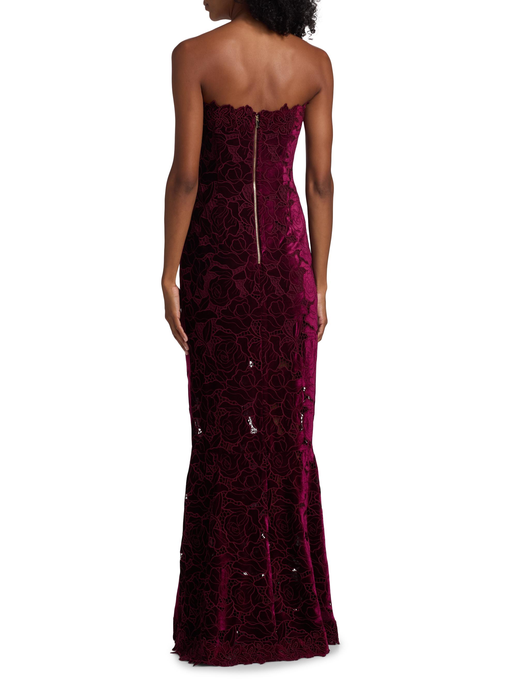 Generation Love Tamara Velvet Lace Maxi Dress | Saks Fifth Avenue
