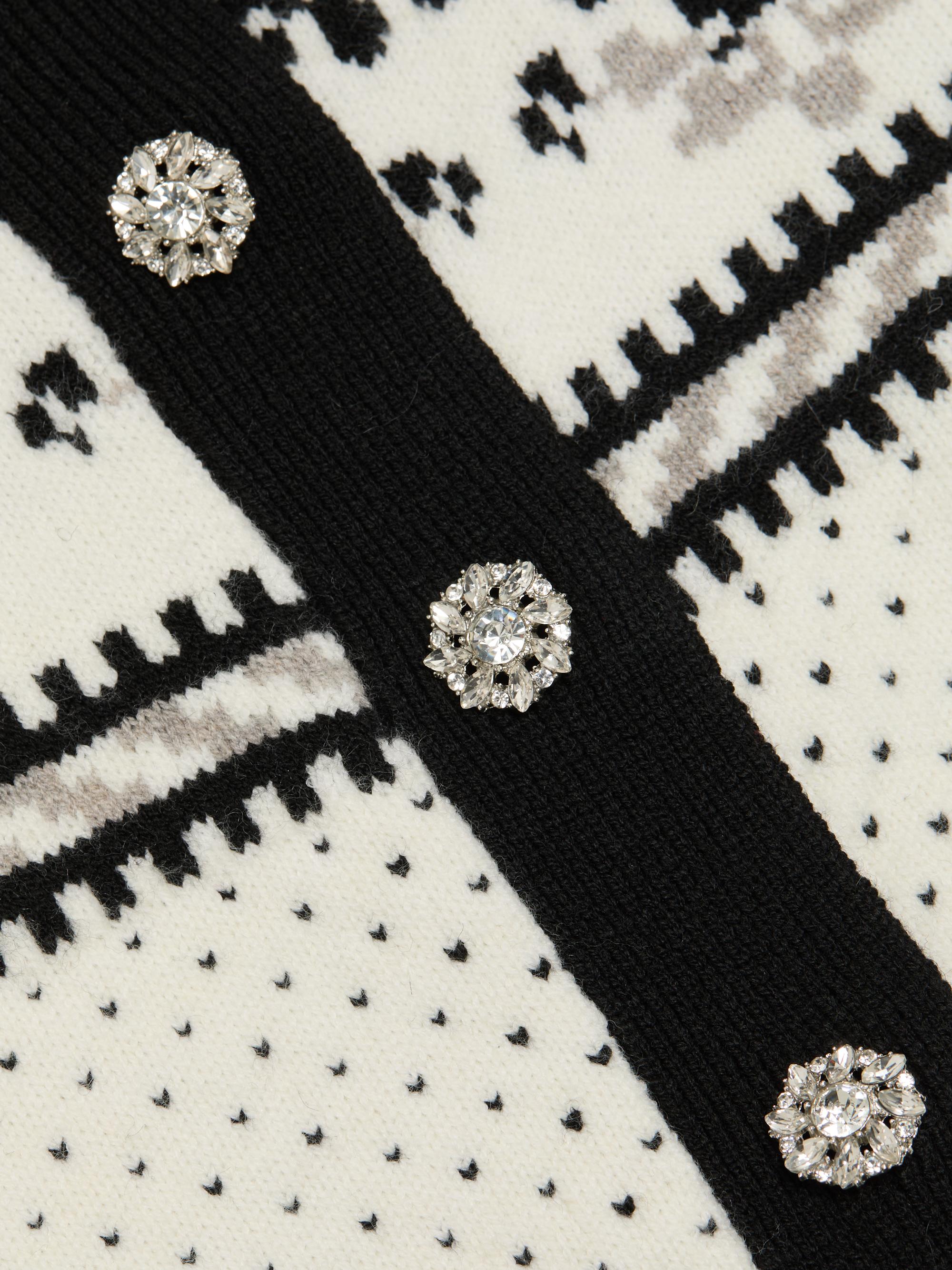 Generation Love Sade Fair Isle-Inspired Cardigan | Saks Fifth Avenue