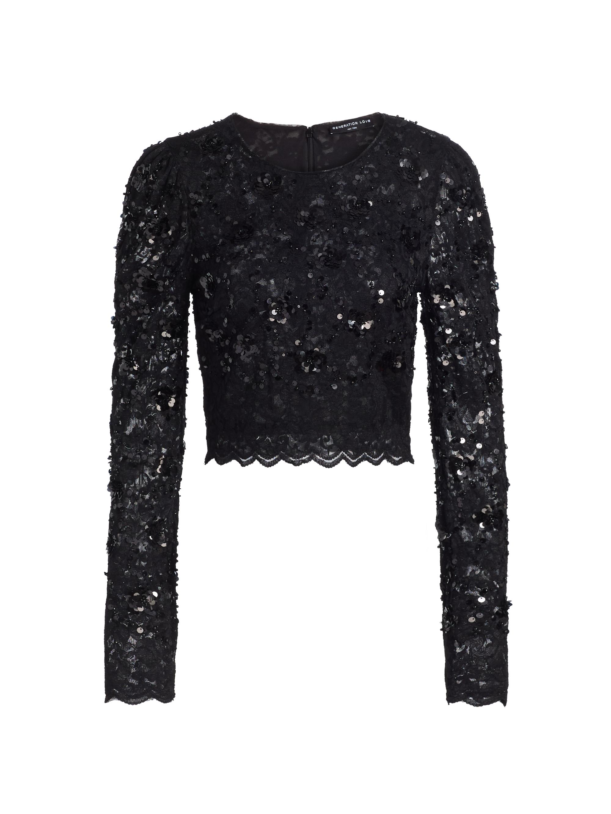 Generation Love Clayton Floral Lace Top | Saks Fifth Avenue