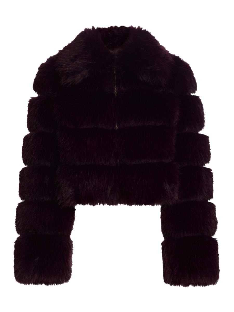 Generation Love Madison Faux-Fur Crop Jacket | Saks Fifth Avenue