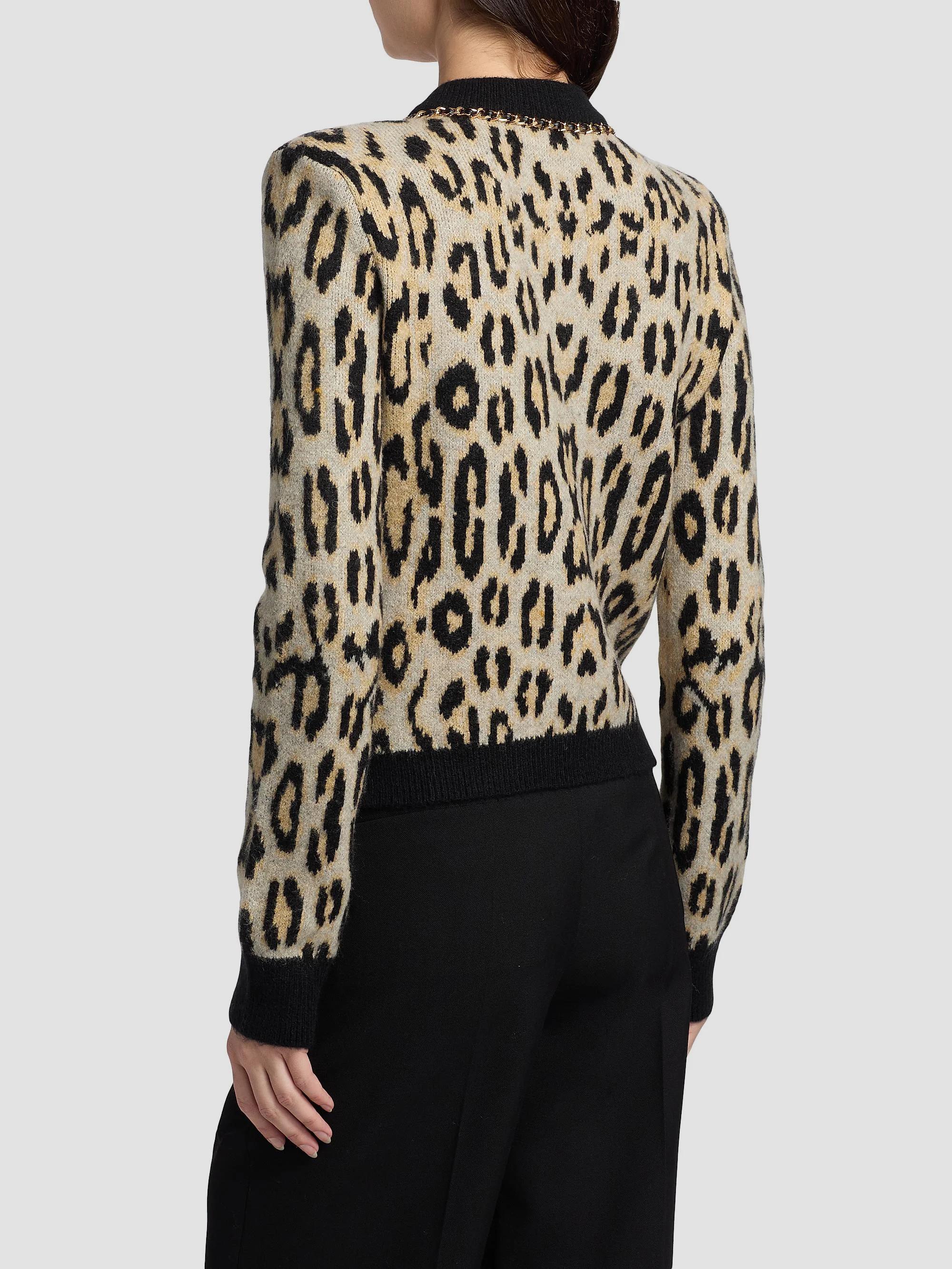 Generation Love Selma Leopard-Pattern Cardigan | Saks Fifth Avenue