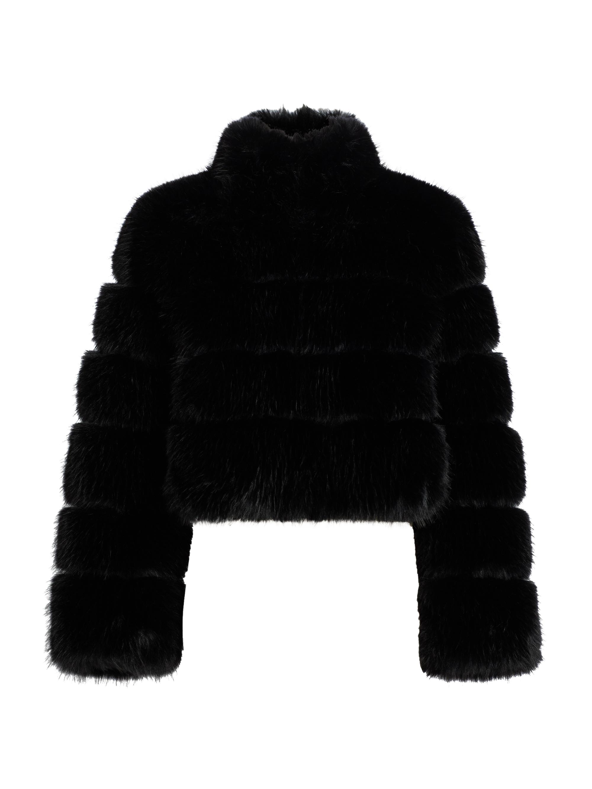 Madison Faux-Fur Crop Jacket