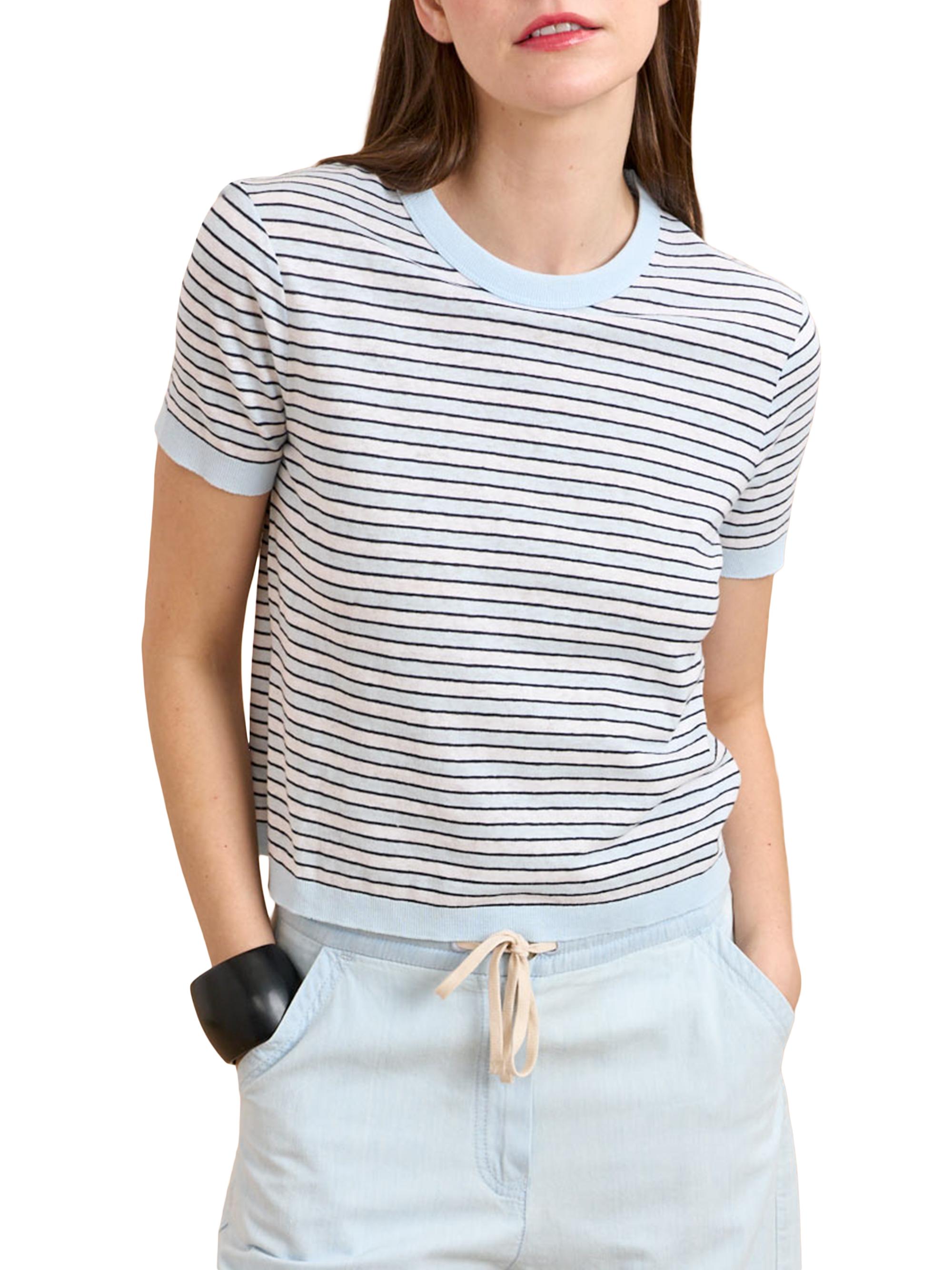 La Ligne Women's Ronnie Tee - Cream Multi