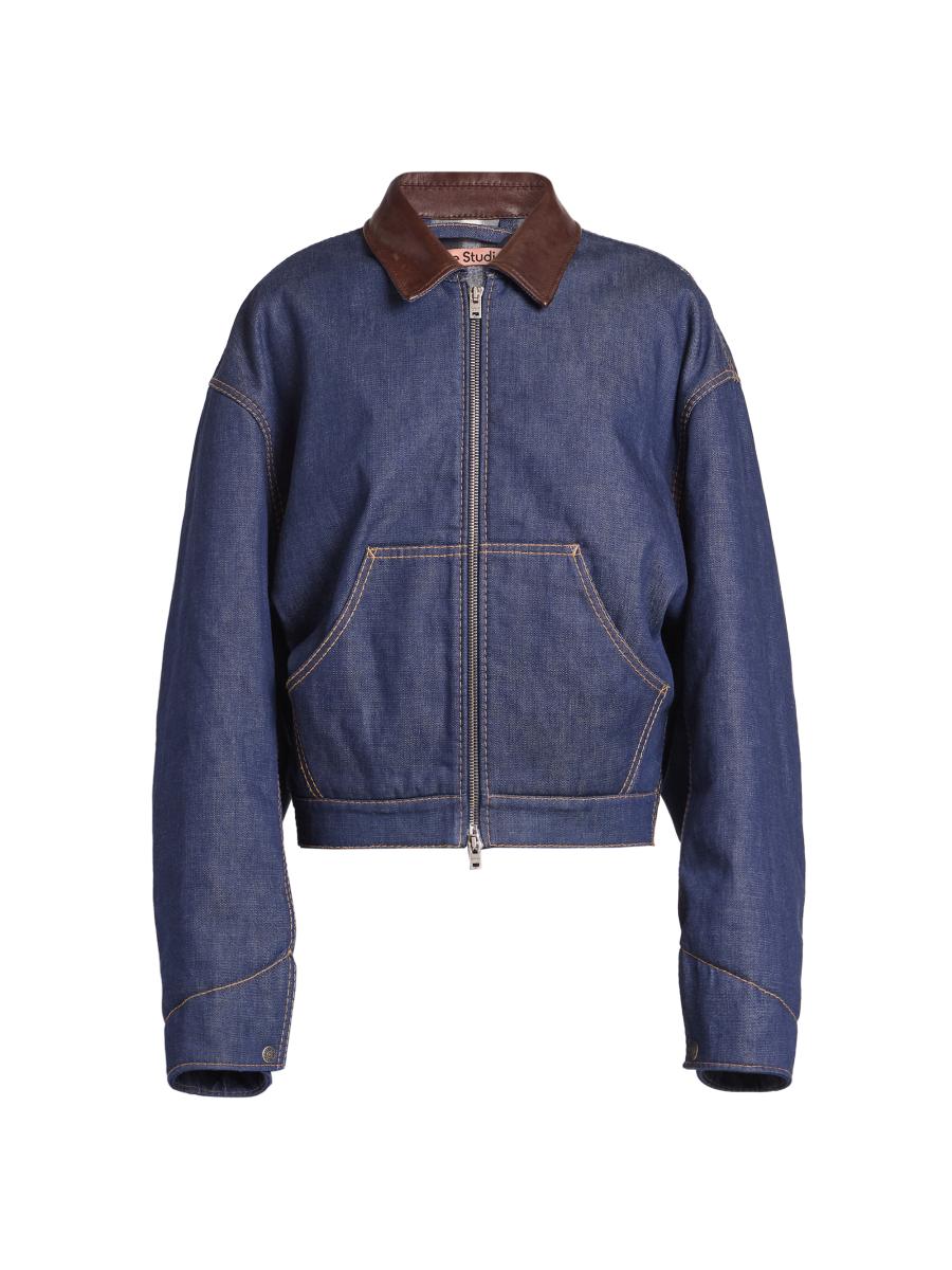 Acne Studios Ohniev Denim Jacket | Saks Fifth Avenue