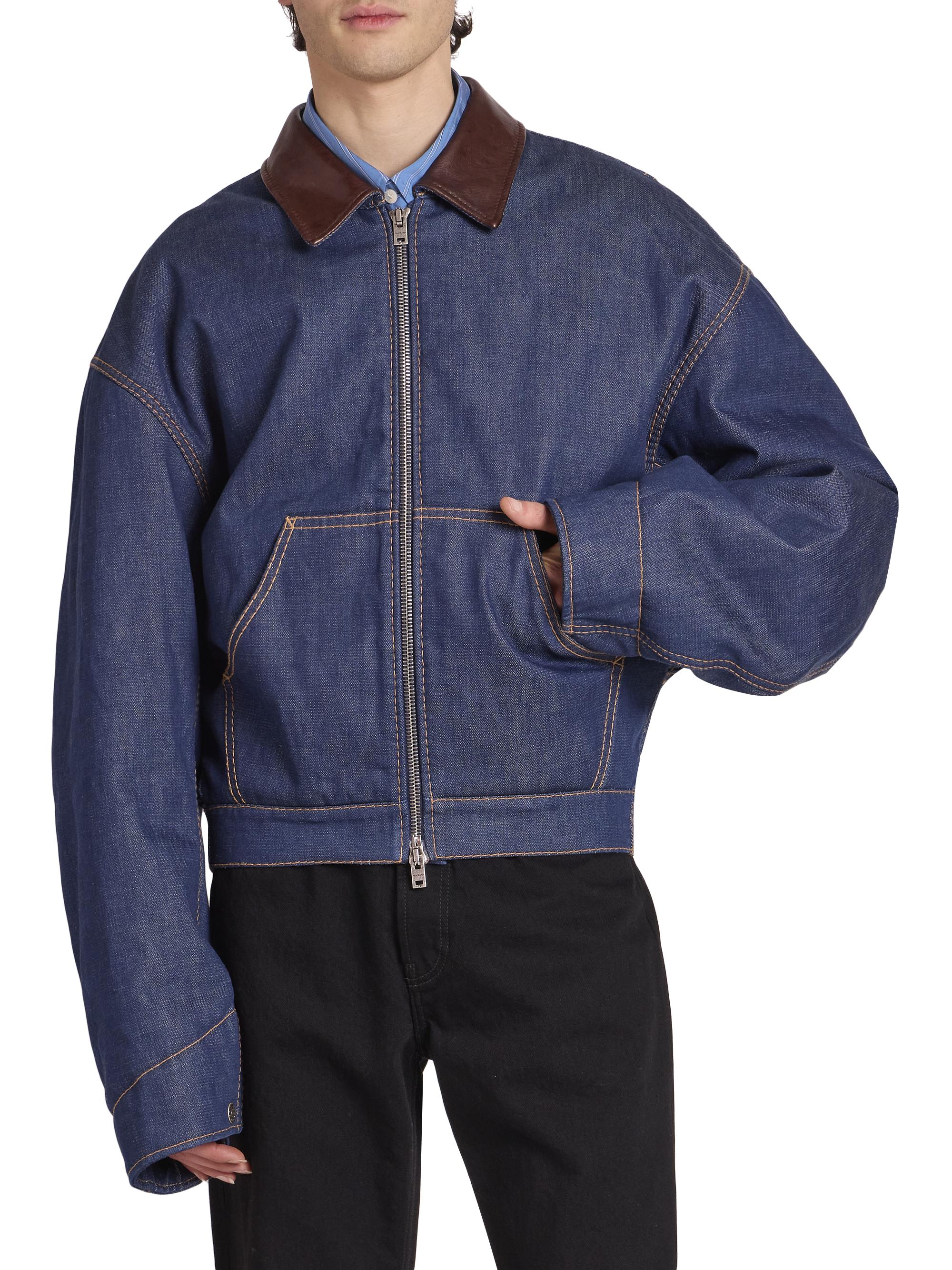 Acne Studios Ohniev Denim Jacket | Saks Fifth Avenue