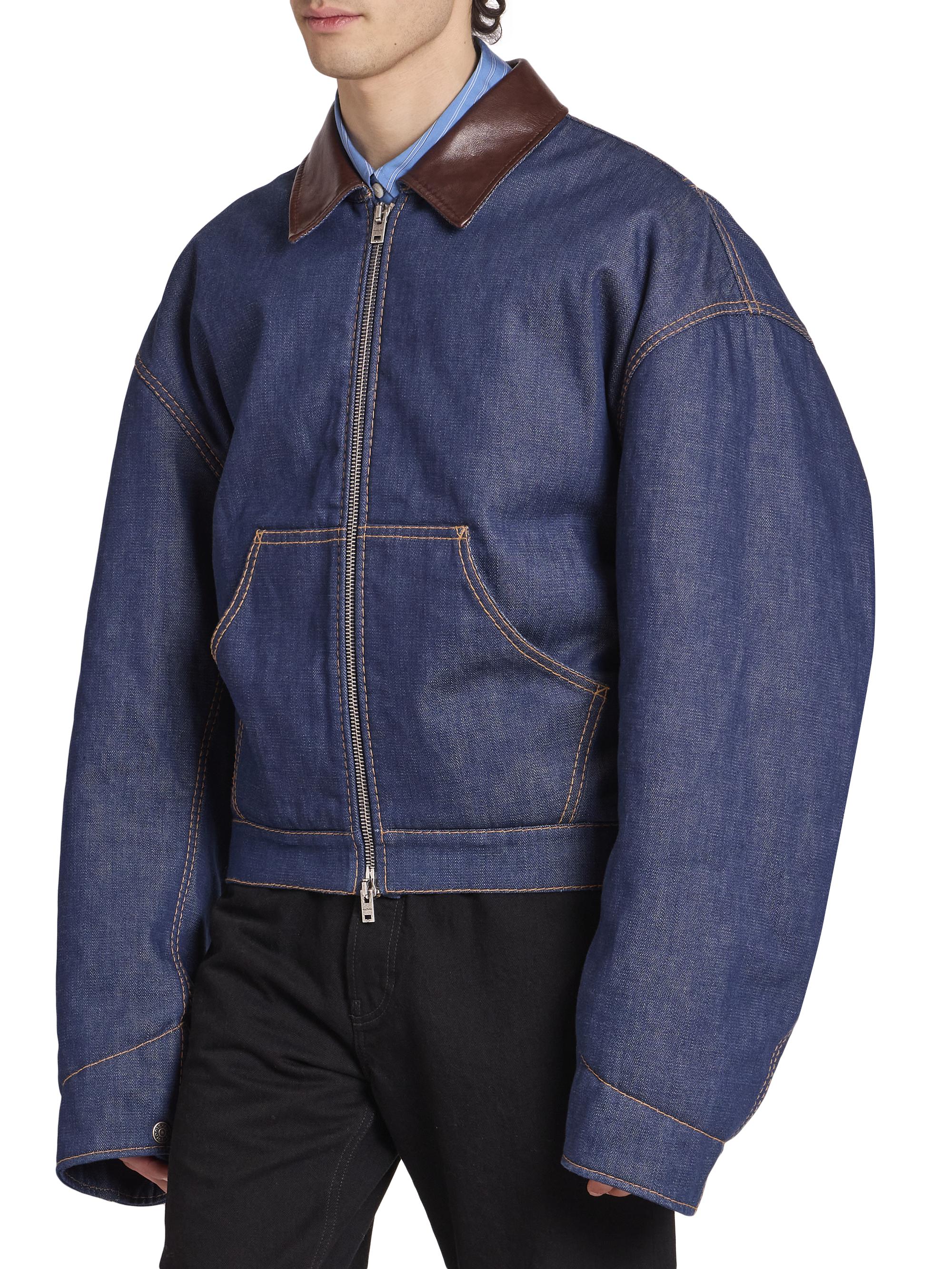 Acne Studios Ohniev Denim Jacket | Saks Fifth Avenue