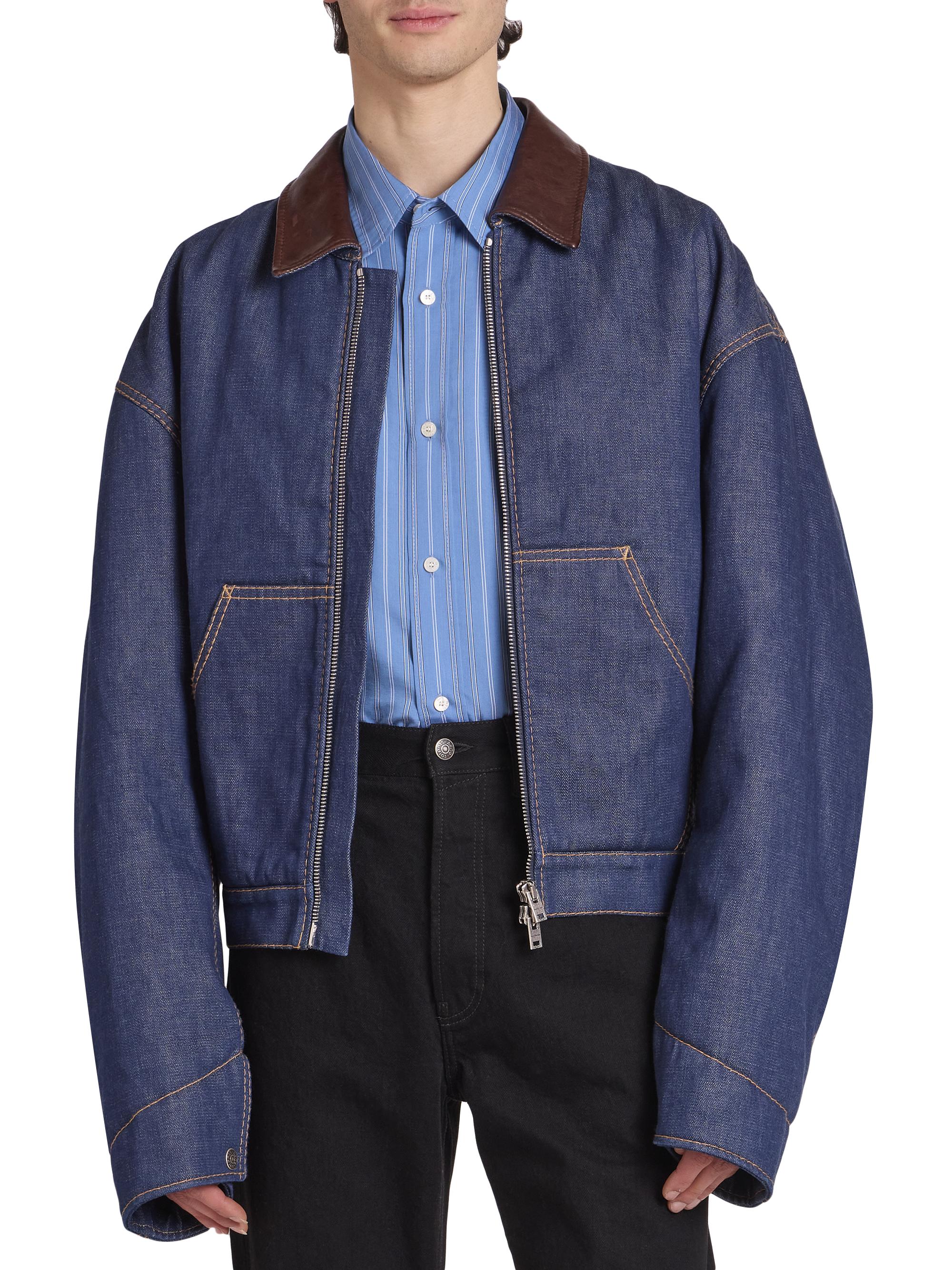 Acne Studios Ohniev Denim Jacket | Saks Fifth Avenue