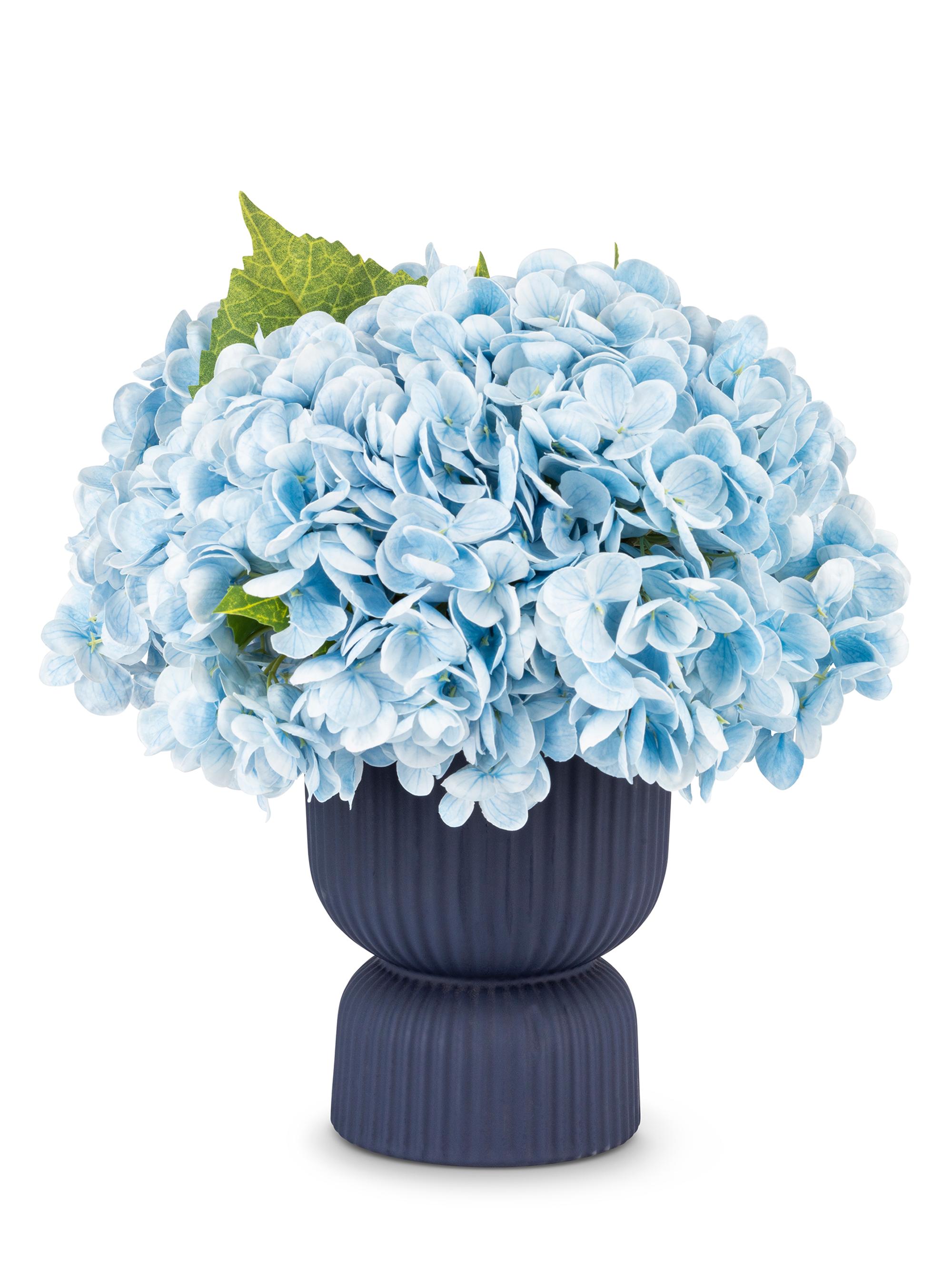 CocoBella Genevieve Real Touch Hydrangea Arrangement - Azure