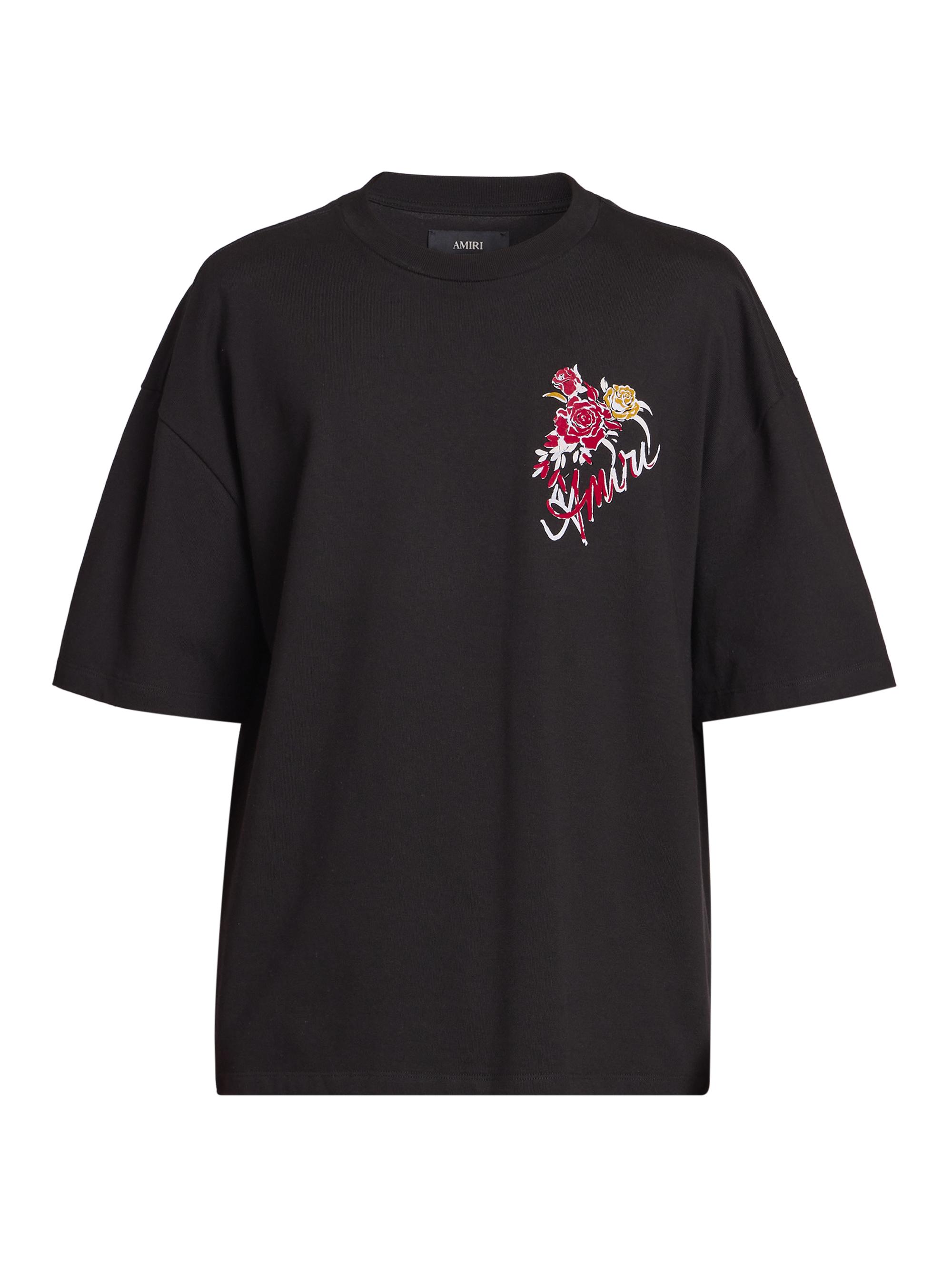 Amiri Spirit Logo Cotton Crewneck T-Shirt | Saks Fifth Avenue