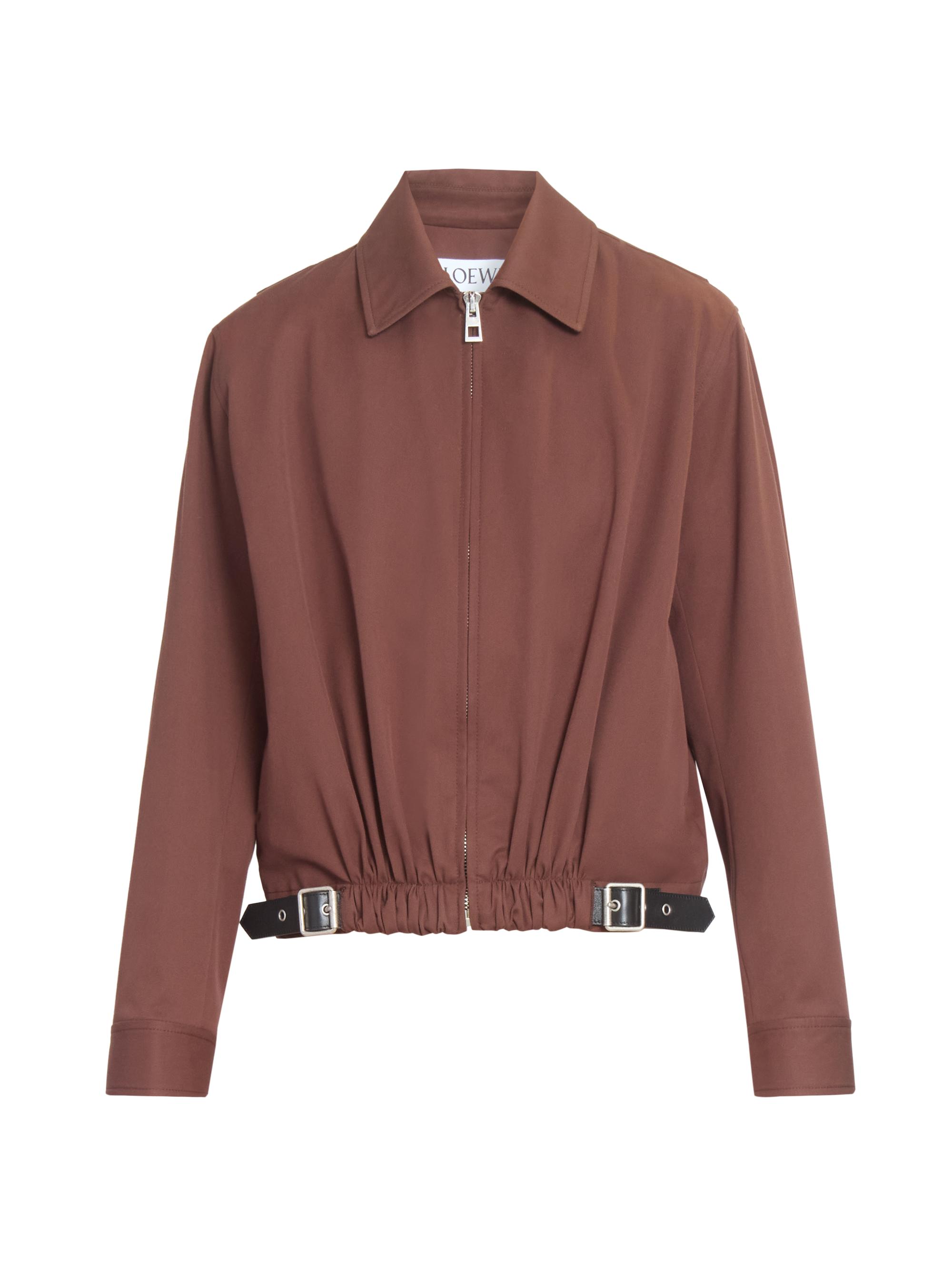 LOEWE Women's Belted Jacket - Coffee