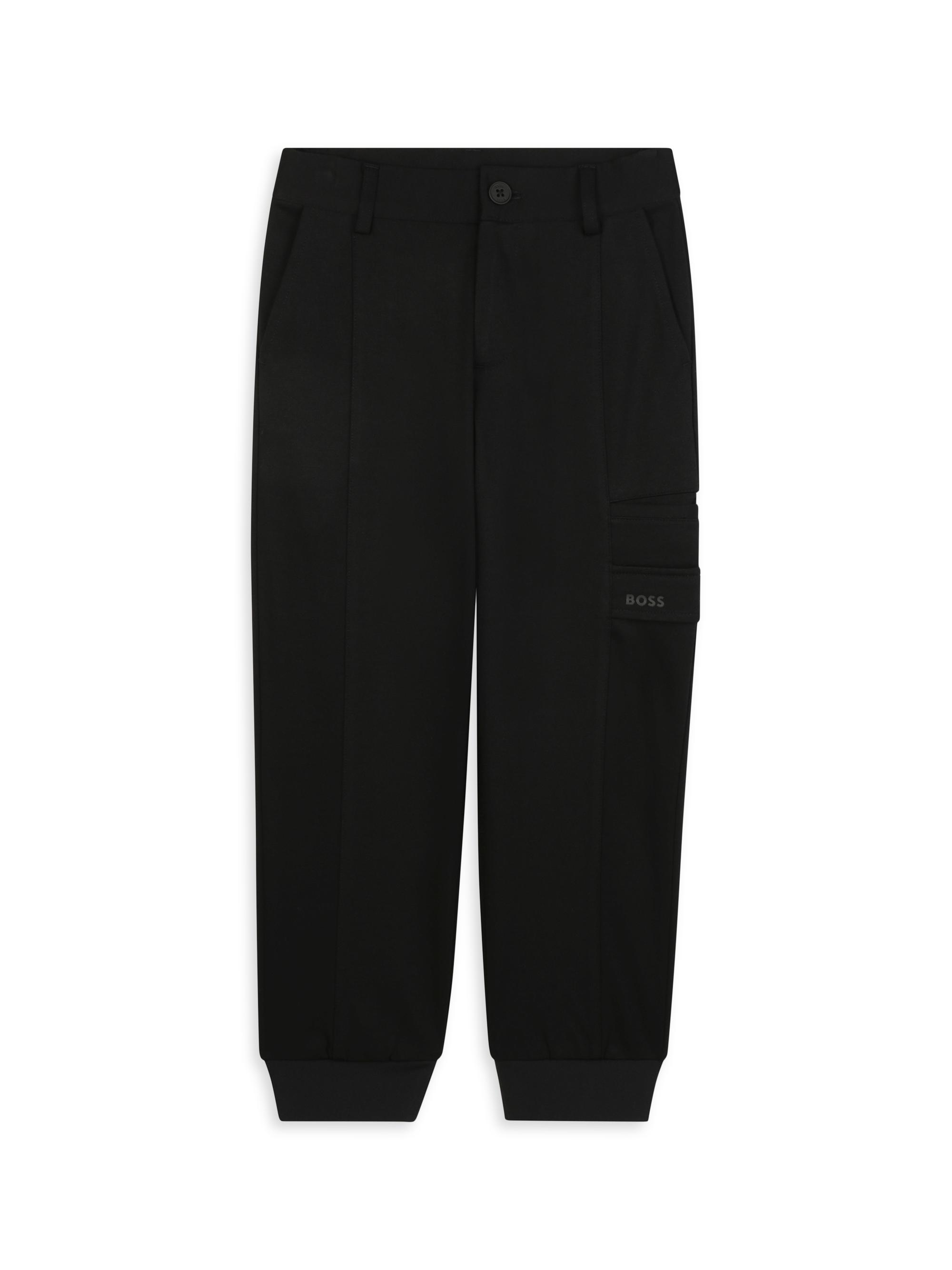 BOSS Little Boy's Cargo Jogging Trousers - Black