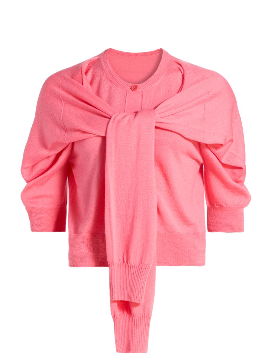 Issey Miyake Four-Sleeved Wool Cardigan | Saks Fifth Avenue