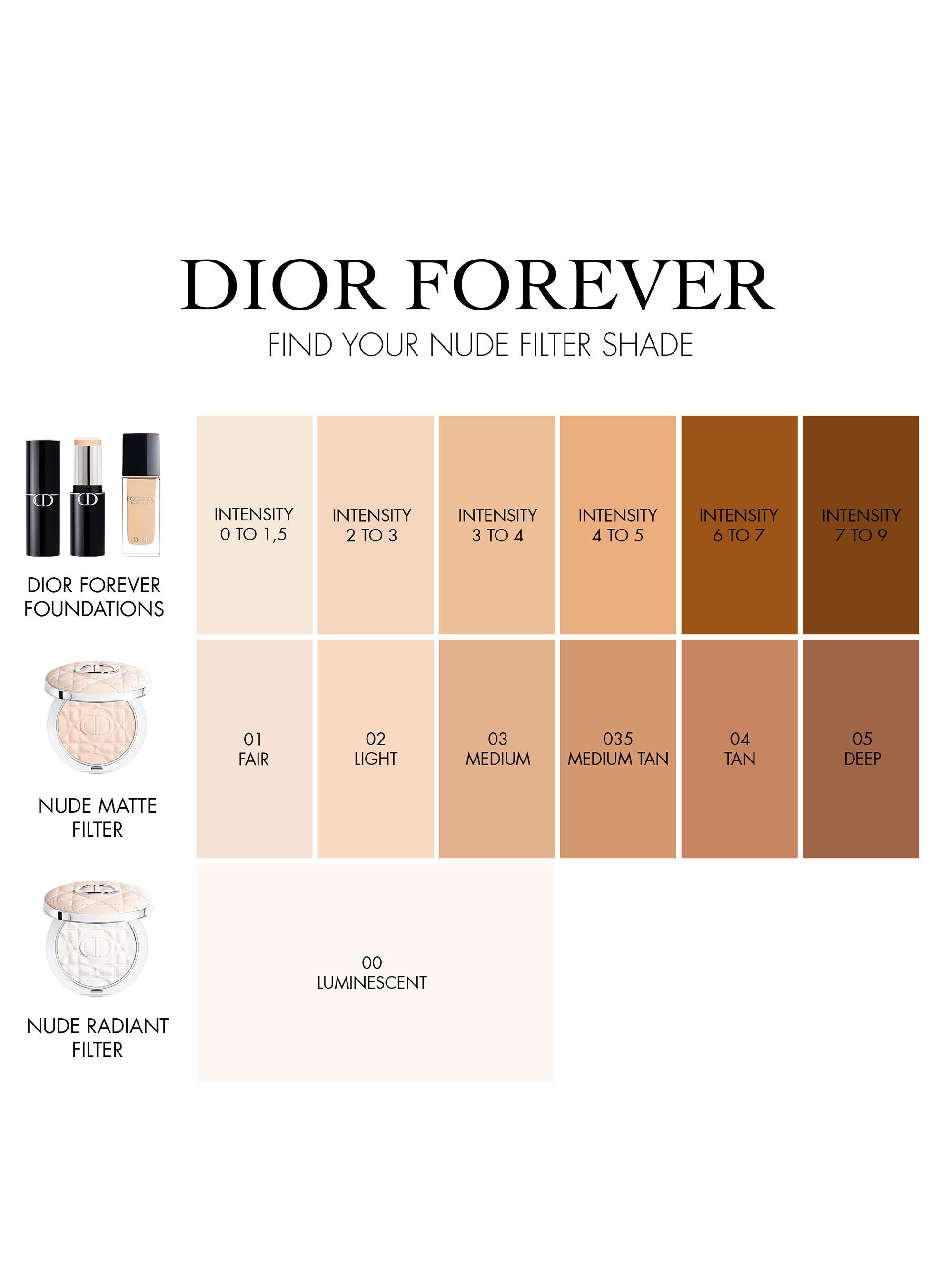 DIOR FOREVER NUDE RADIANT FILTER 00 新品 Dior Forever Blurring Setting Powder: Light Reflecting
