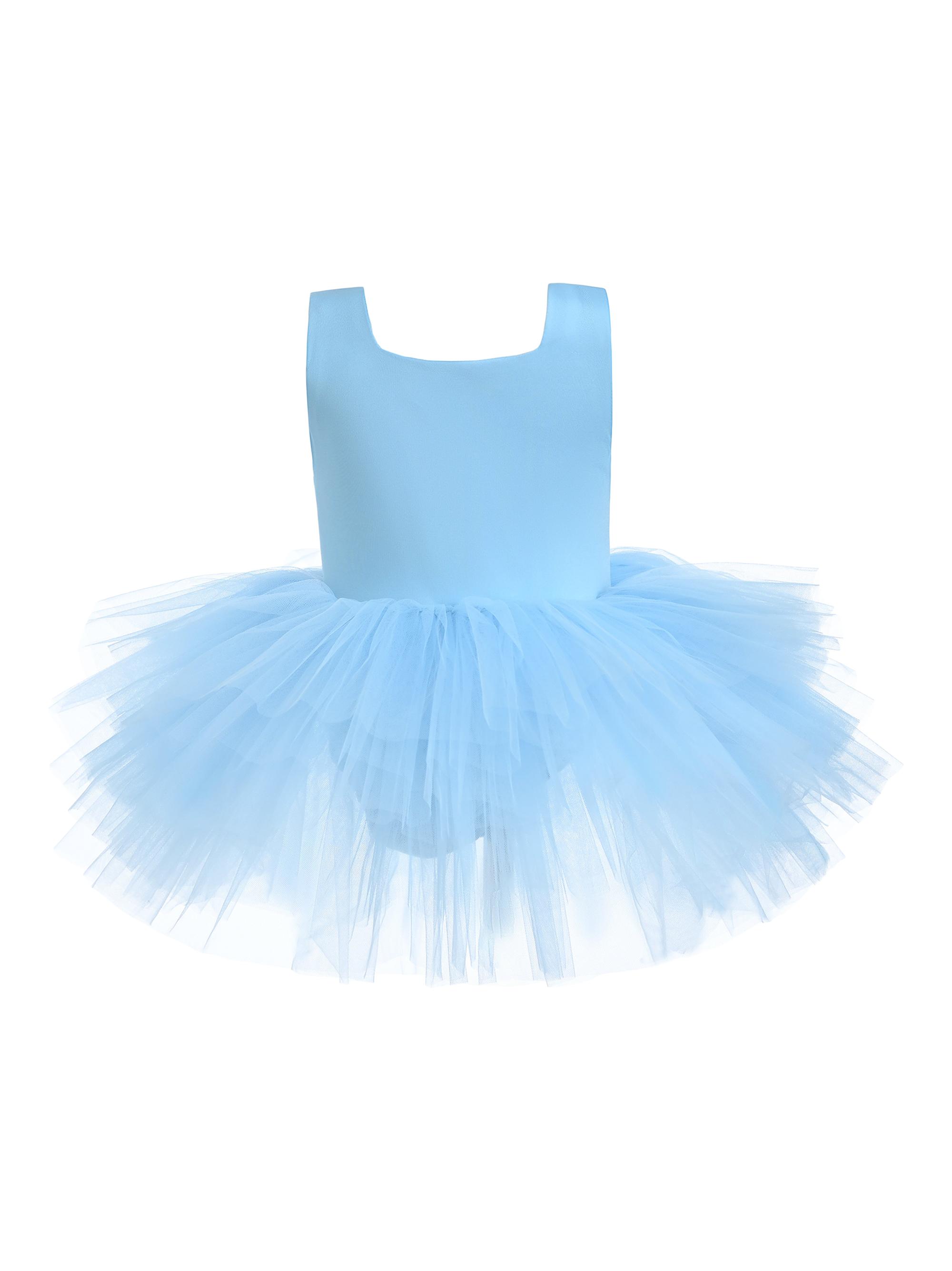 Mimi Tutu Baby Girl's & Little Girl's Layered Leotard Dress - Light Blue