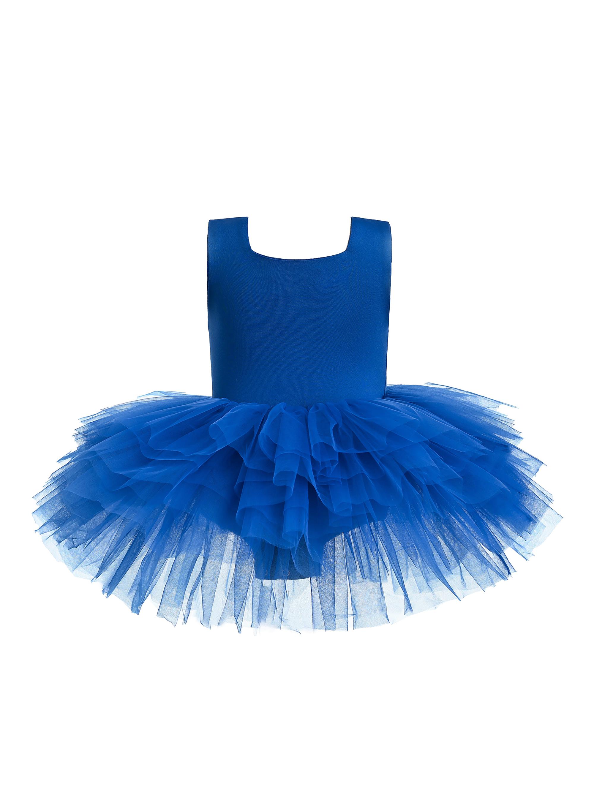 Mimi Tutu Baby Girl's & Little Girl's Layered Leotard Dress - Royal Blue