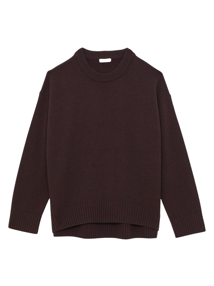 Reiss Women's Ella Wool-cashmere Sweater In Purple