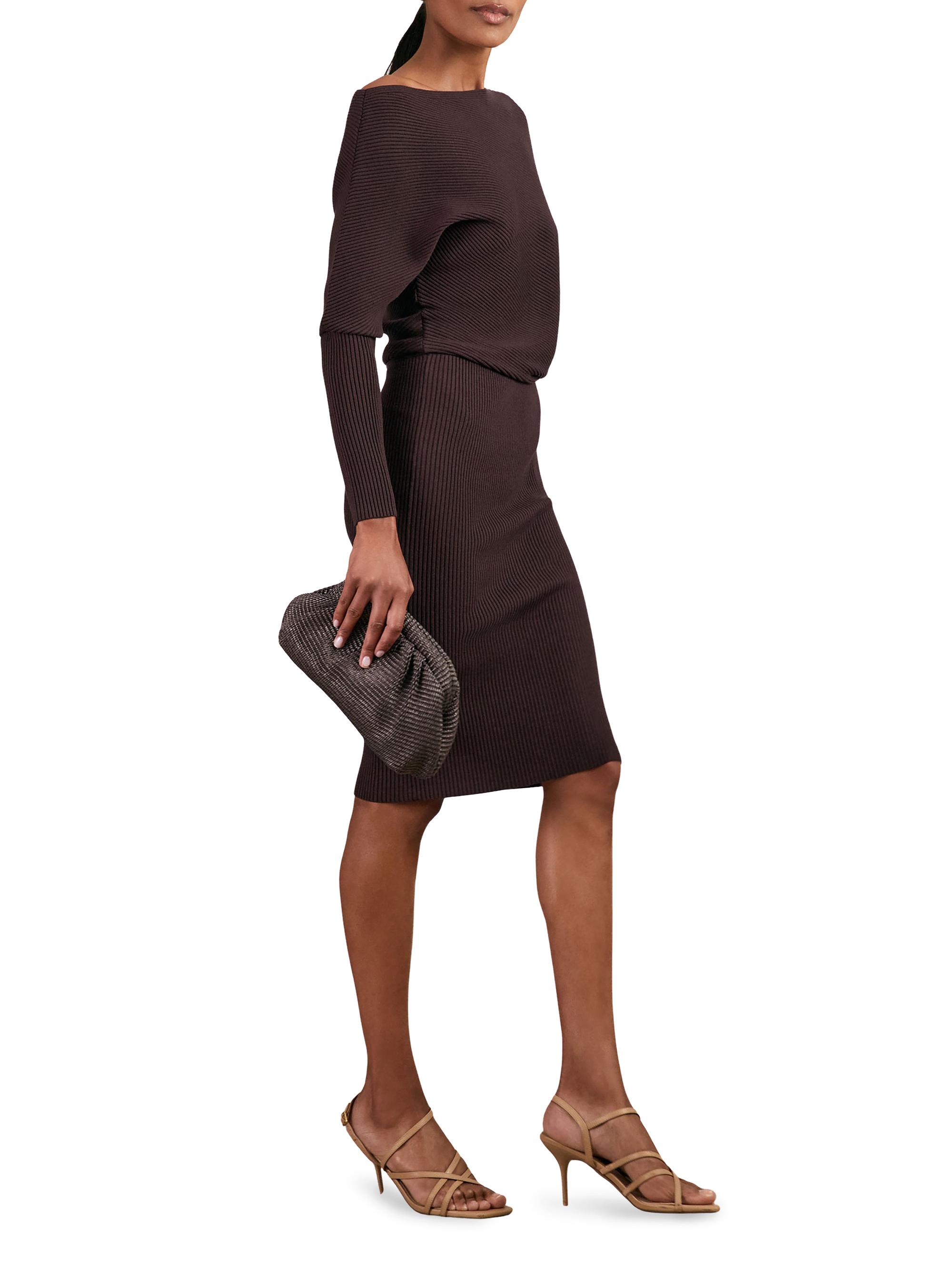 lara knit dress Lara Sweater Maxi Dress - Black/White