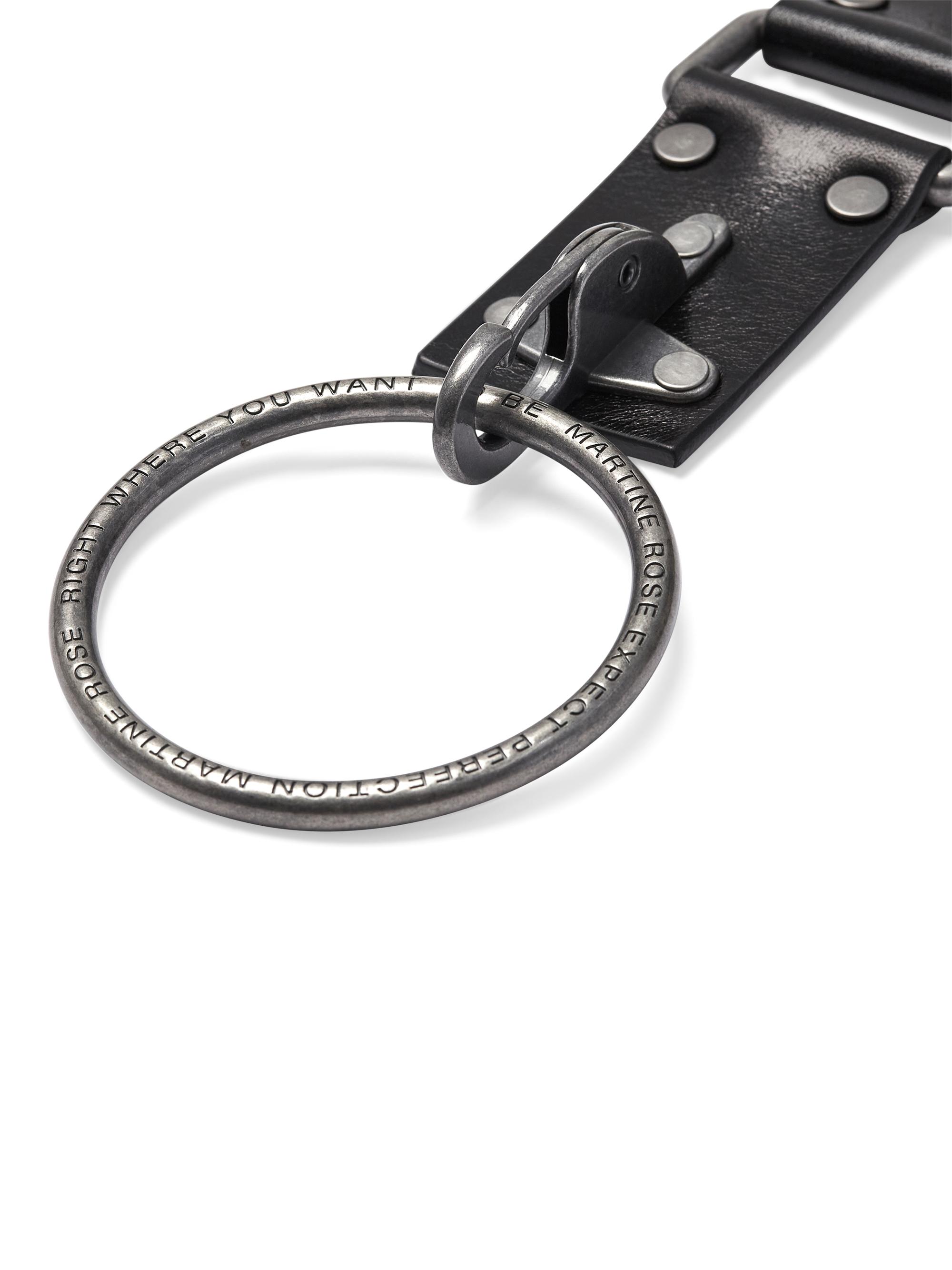 Martine Rose O Ring Leather Belt | Saks Fifth Avenue