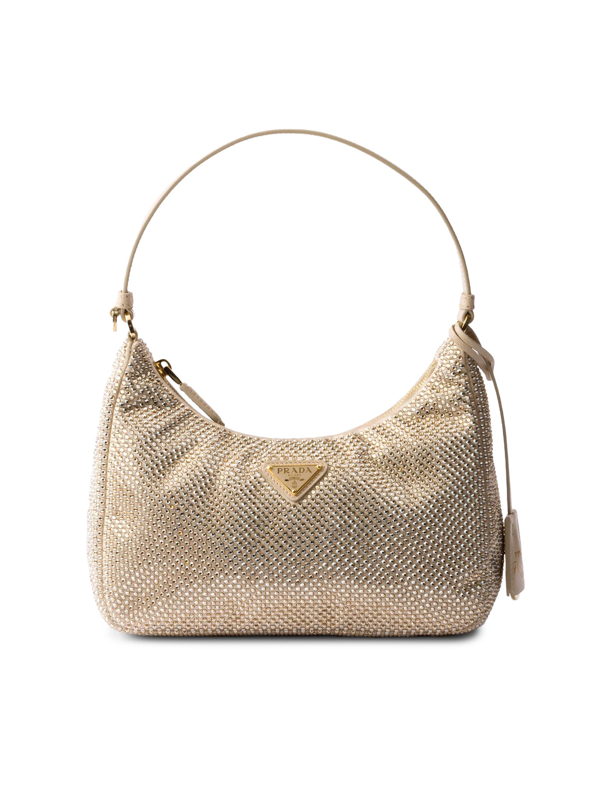 Imitation Pearl-Embellished Beaded Minidress