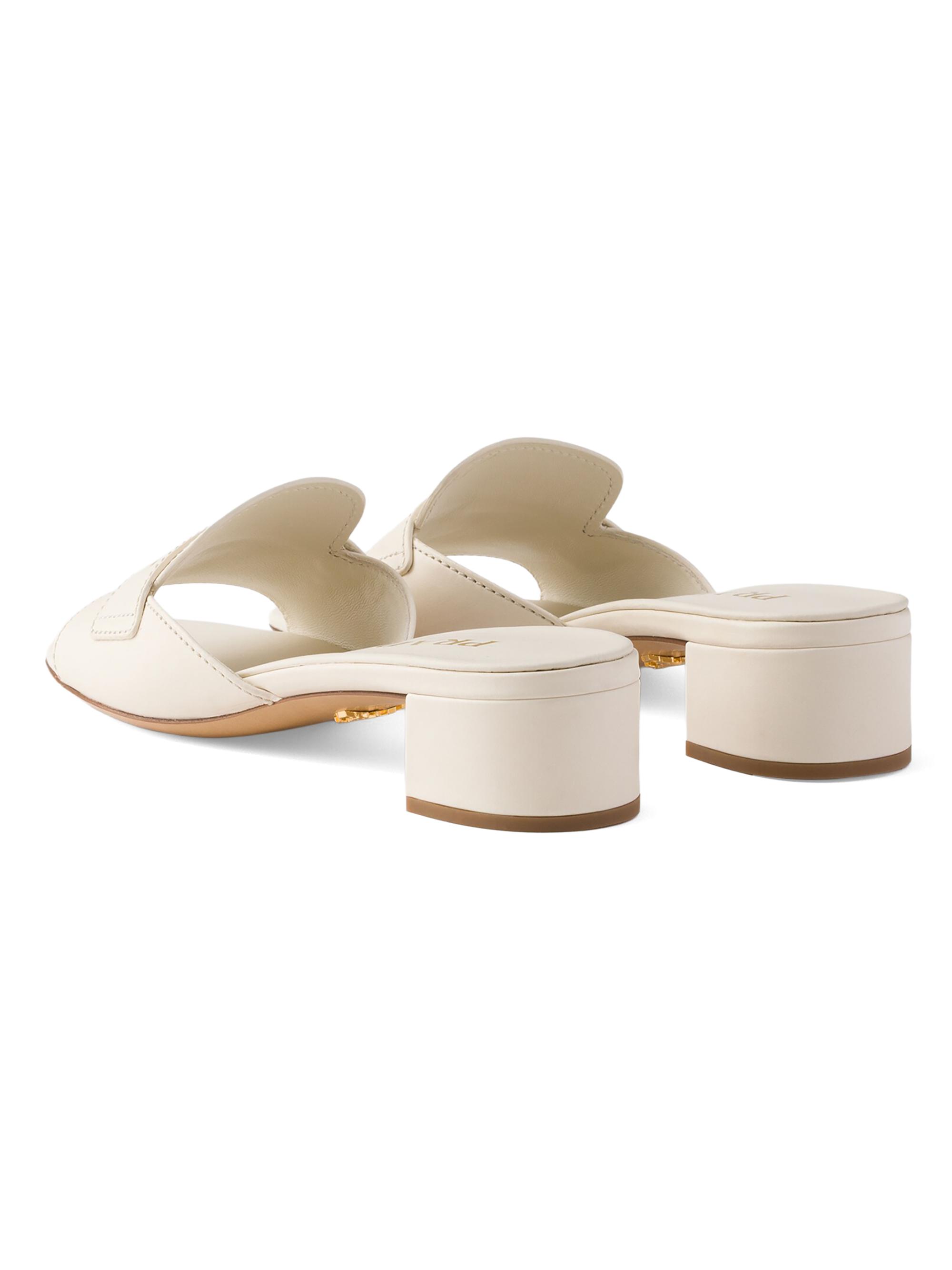 Prada Leather Mules | Saks Fifth Avenue