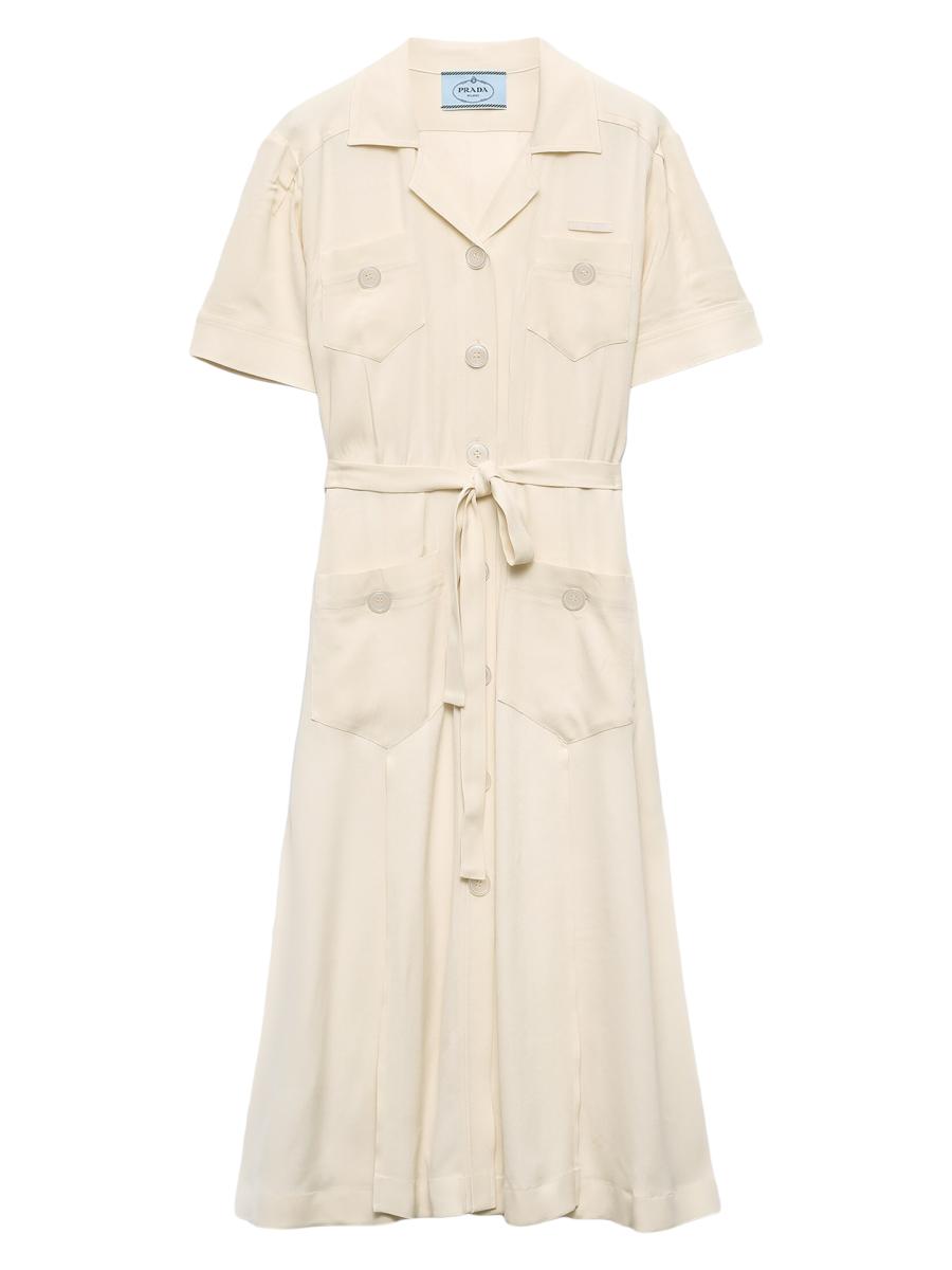 Prada Lace Shirt Dress | Saks Fifth Avenue