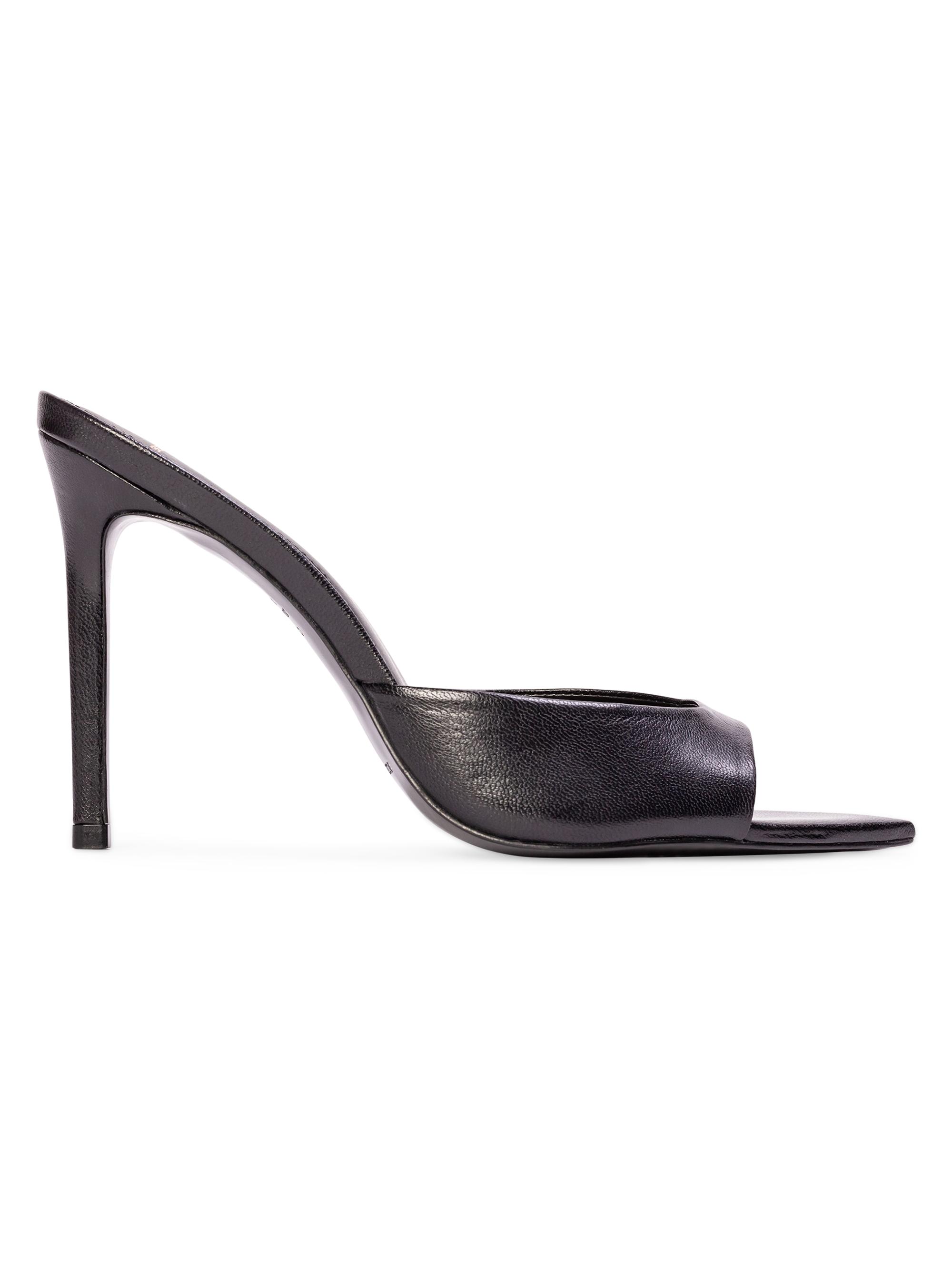 Black Suede Studio Brea 80MM Suede Mules | Saks Fifth Avenue