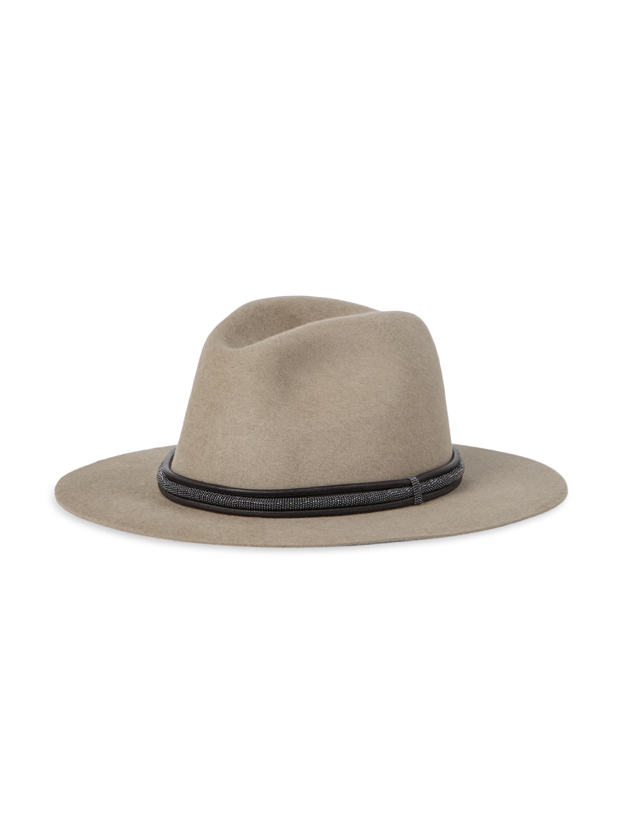 Women's Brunello Cucinelli Designer Fedora & Panama Hats