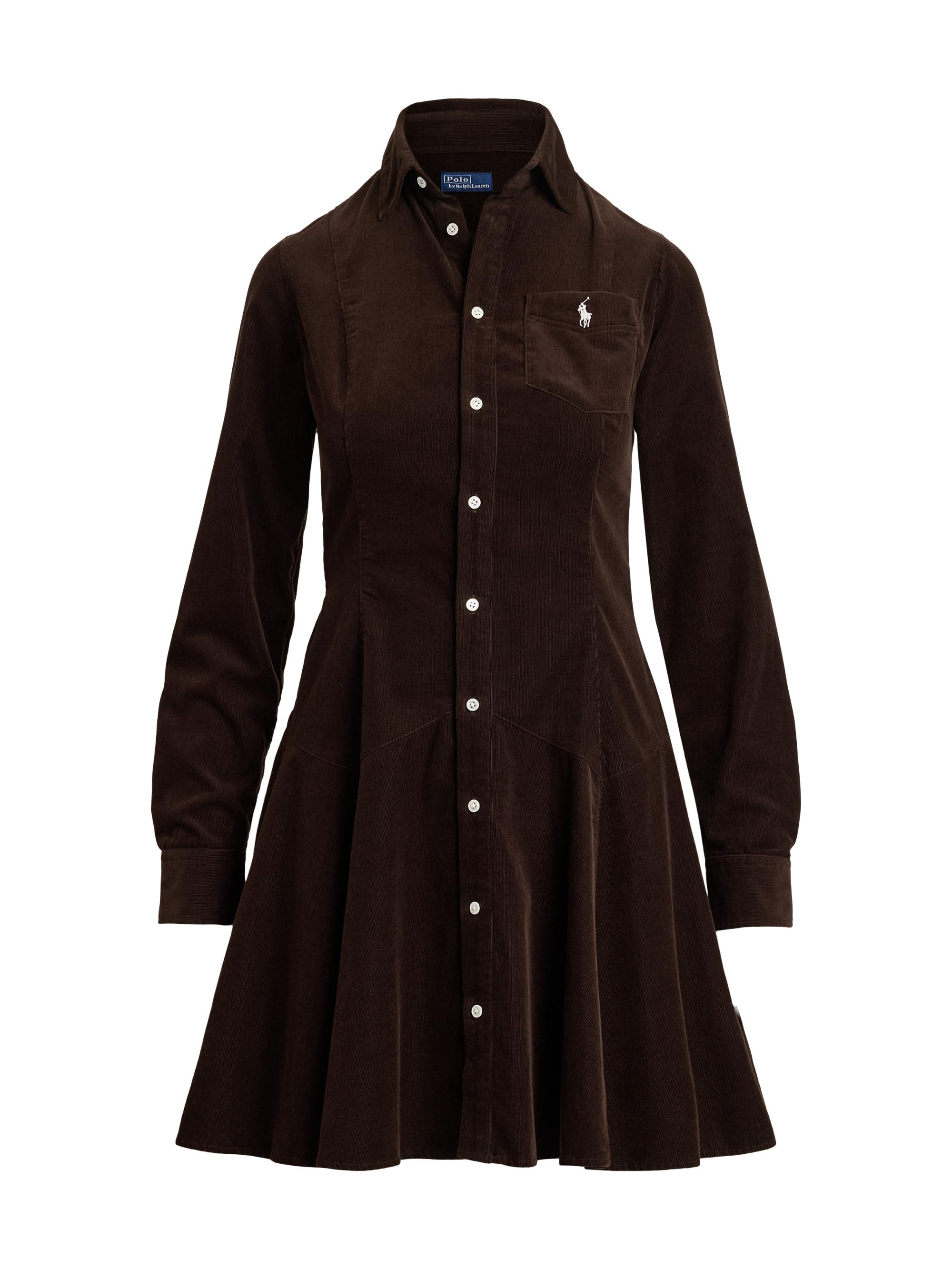 Polo Ralph Lauren Corduroy Mini Shirtdress | Saks Fifth Avenue