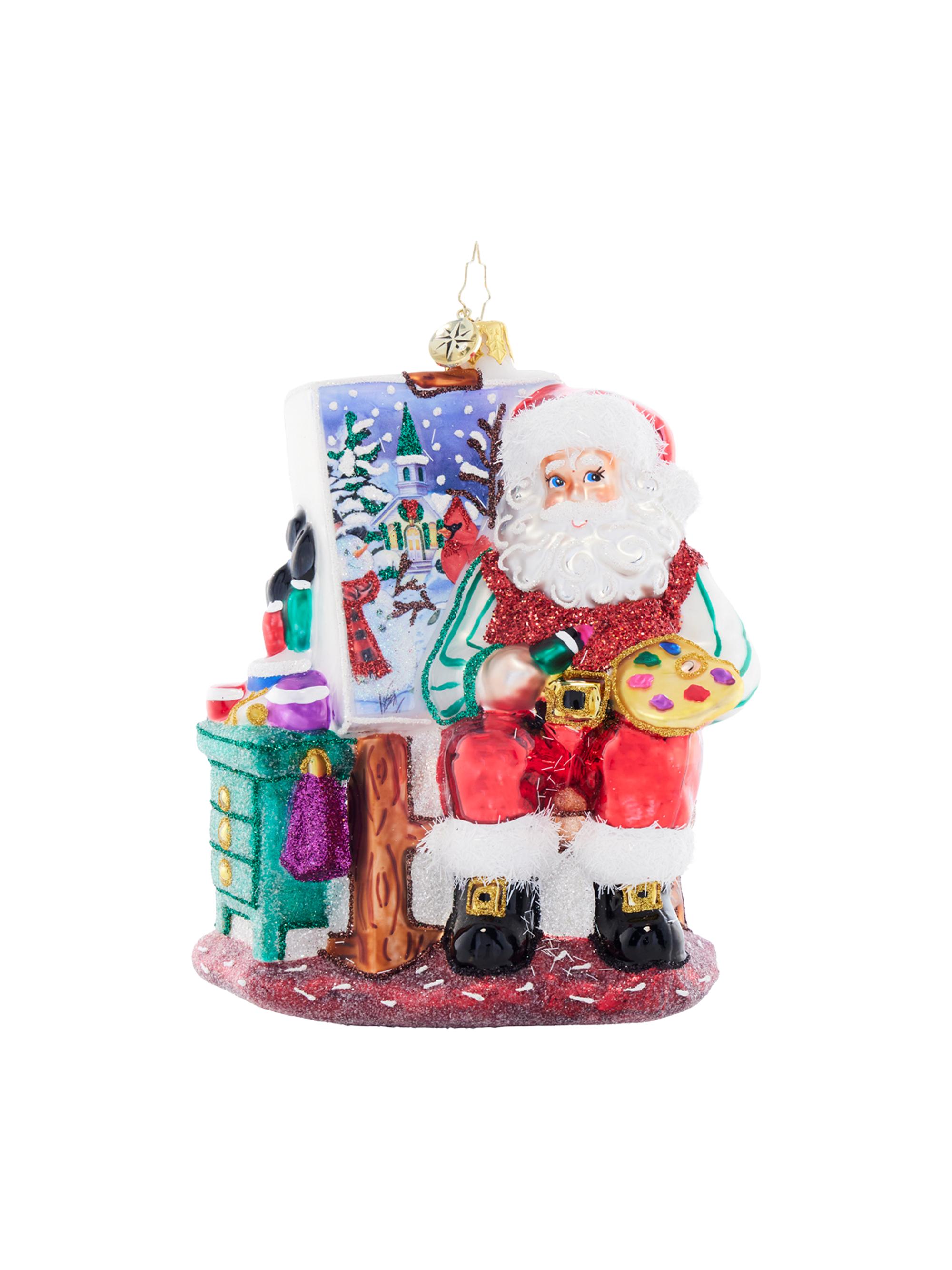 Christopher Radko Pretty As A Picture Glass Ornament