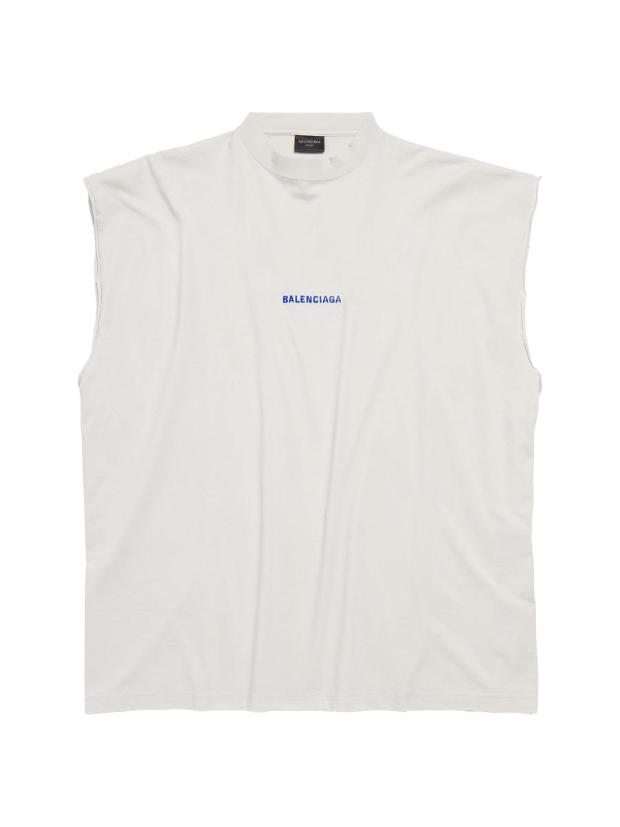 Balenciaga Balenciaga Back Sleeveless T-Shirt | Saks Fifth Avenue