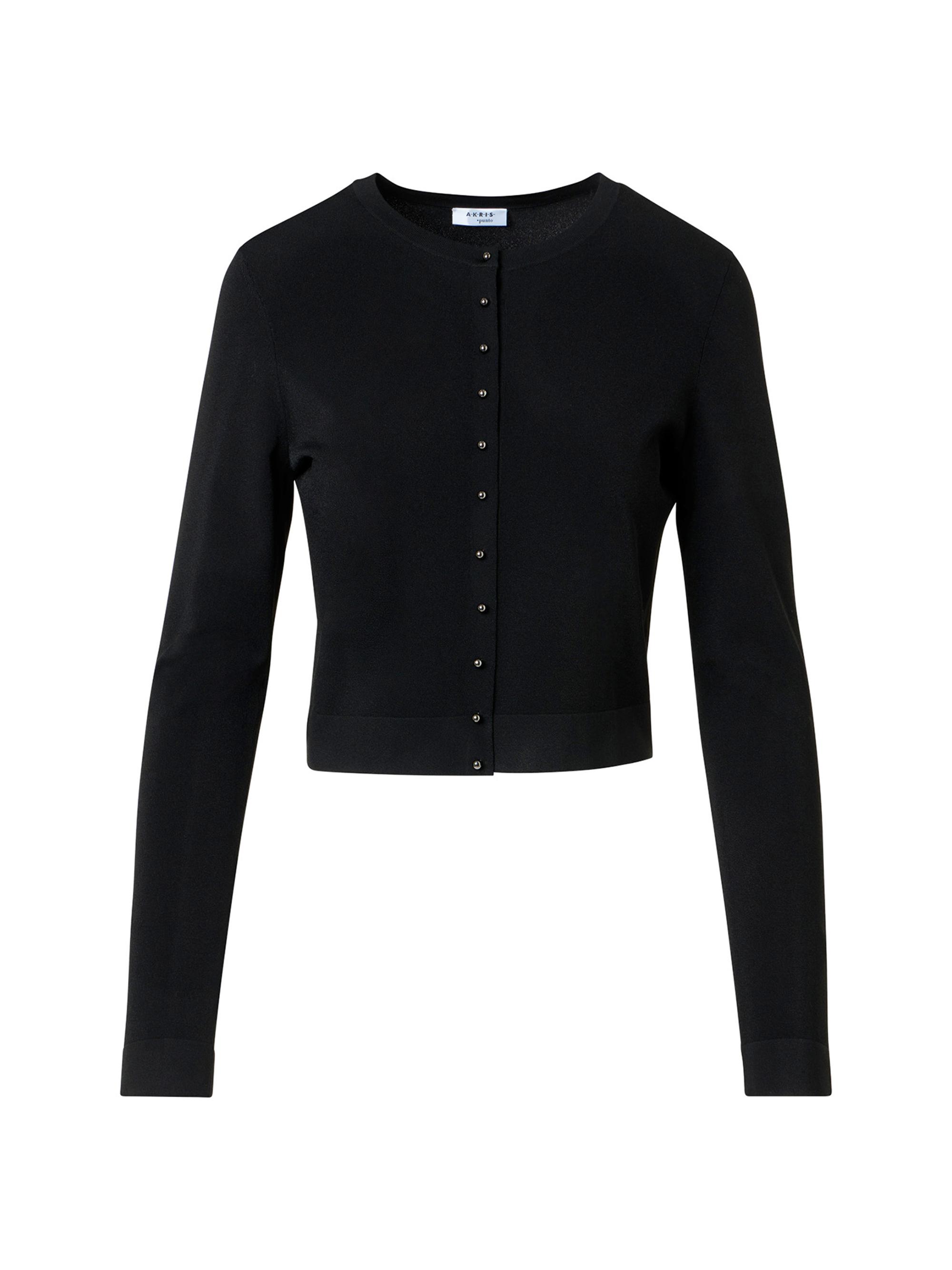 Alexander Wang Hotfix Crystal Crop Cardigan | Saks Fifth Avenue