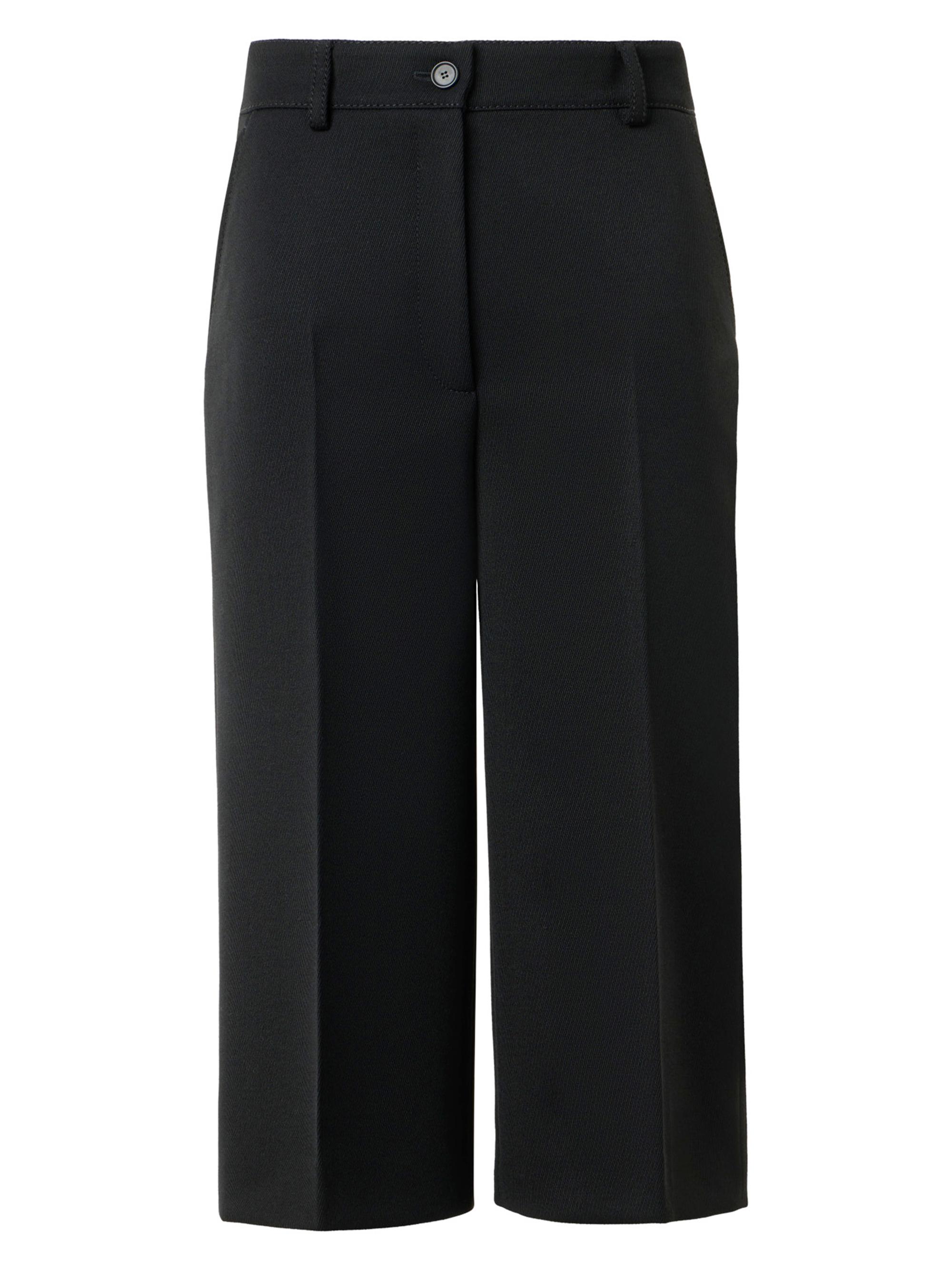 Akris punto Women's Chiana Wool Bermuda Pants - Black