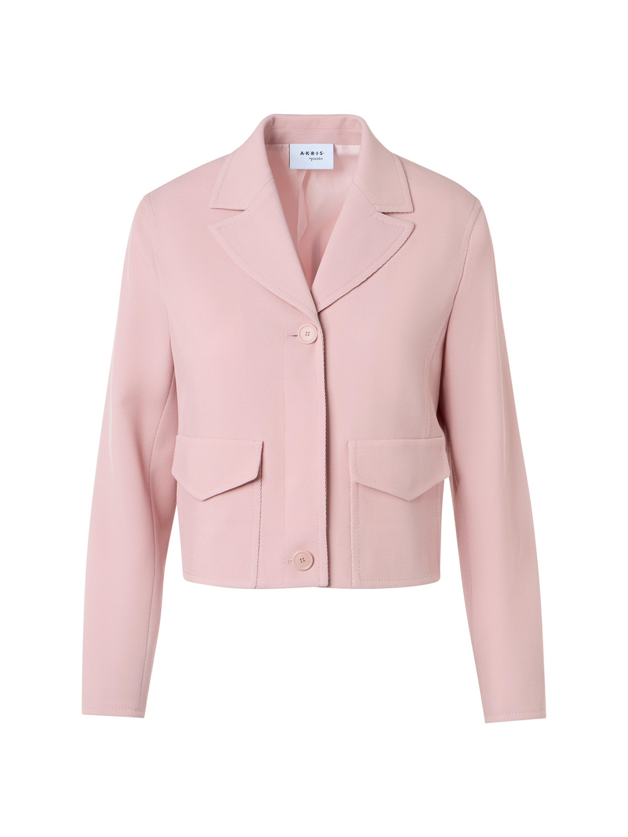 Akris punto Cropped Wool Jacket | Saks Fifth Avenue