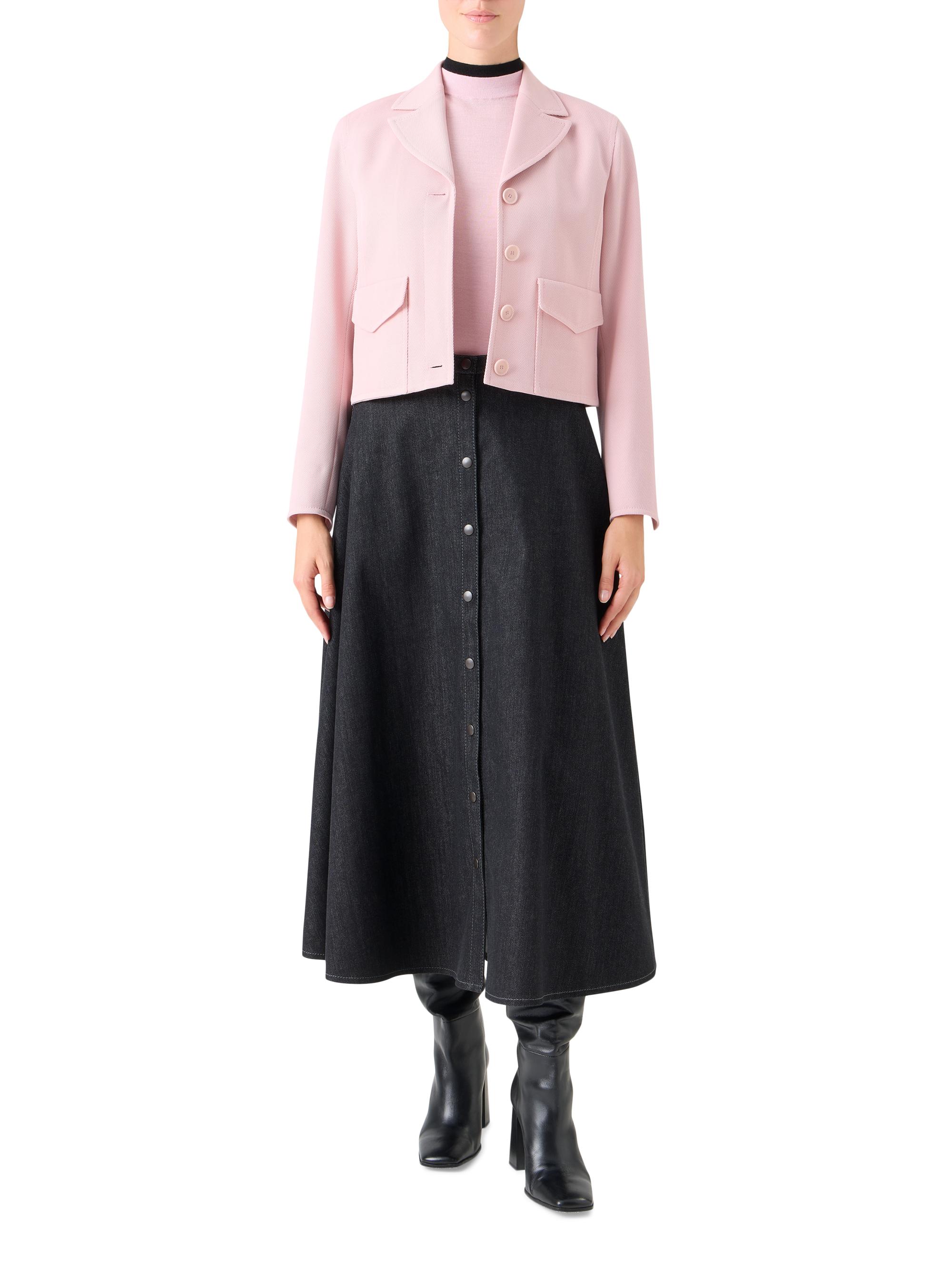 Akris punto Cropped Wool Jacket | Saks Fifth Avenue