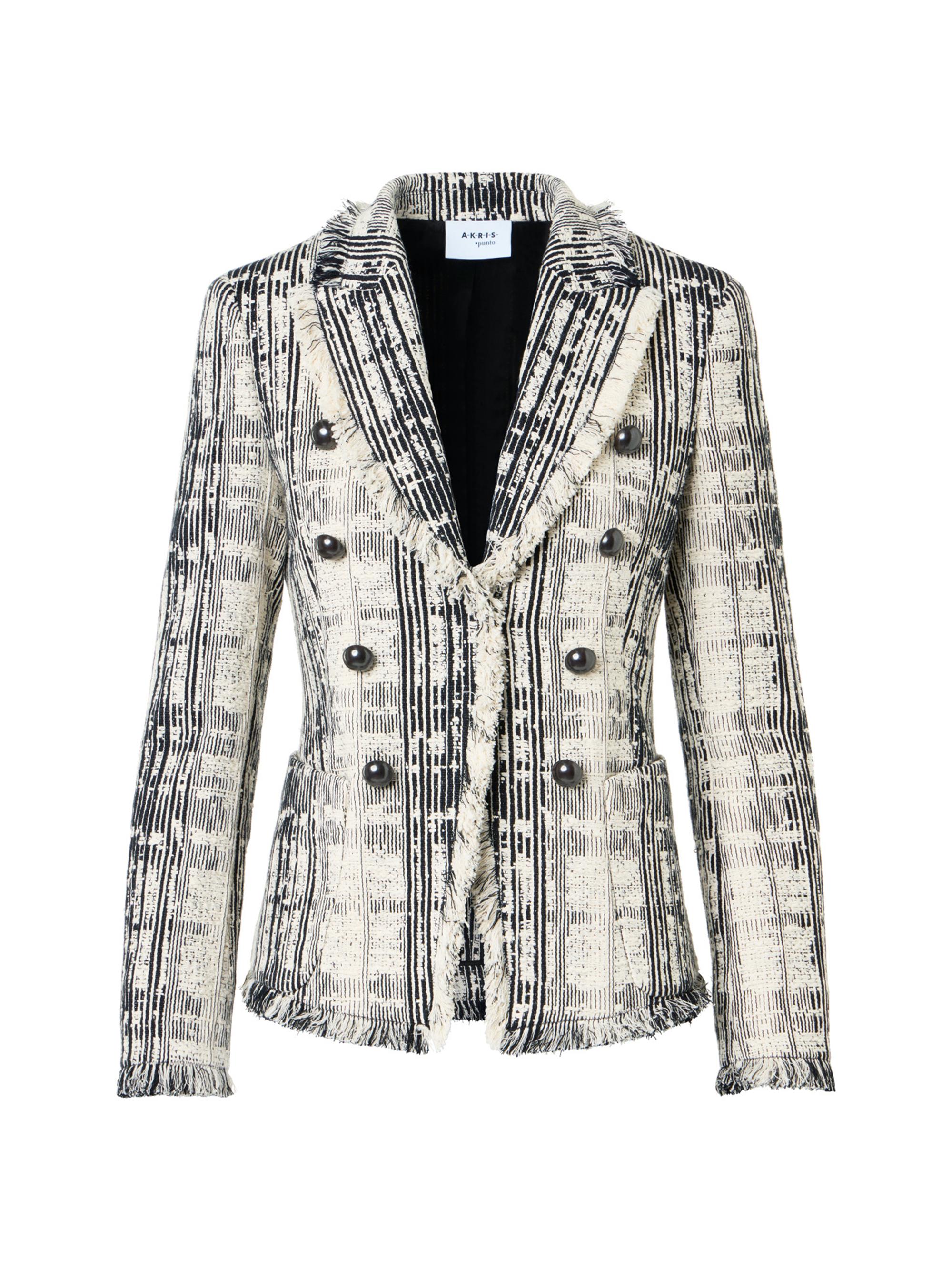 THETOÉ Fifth Avenue tweed jacket THETOÉ Fifth Avenue tweed jacket ザ・トゥーTHE TOE FIFTH AVENUE