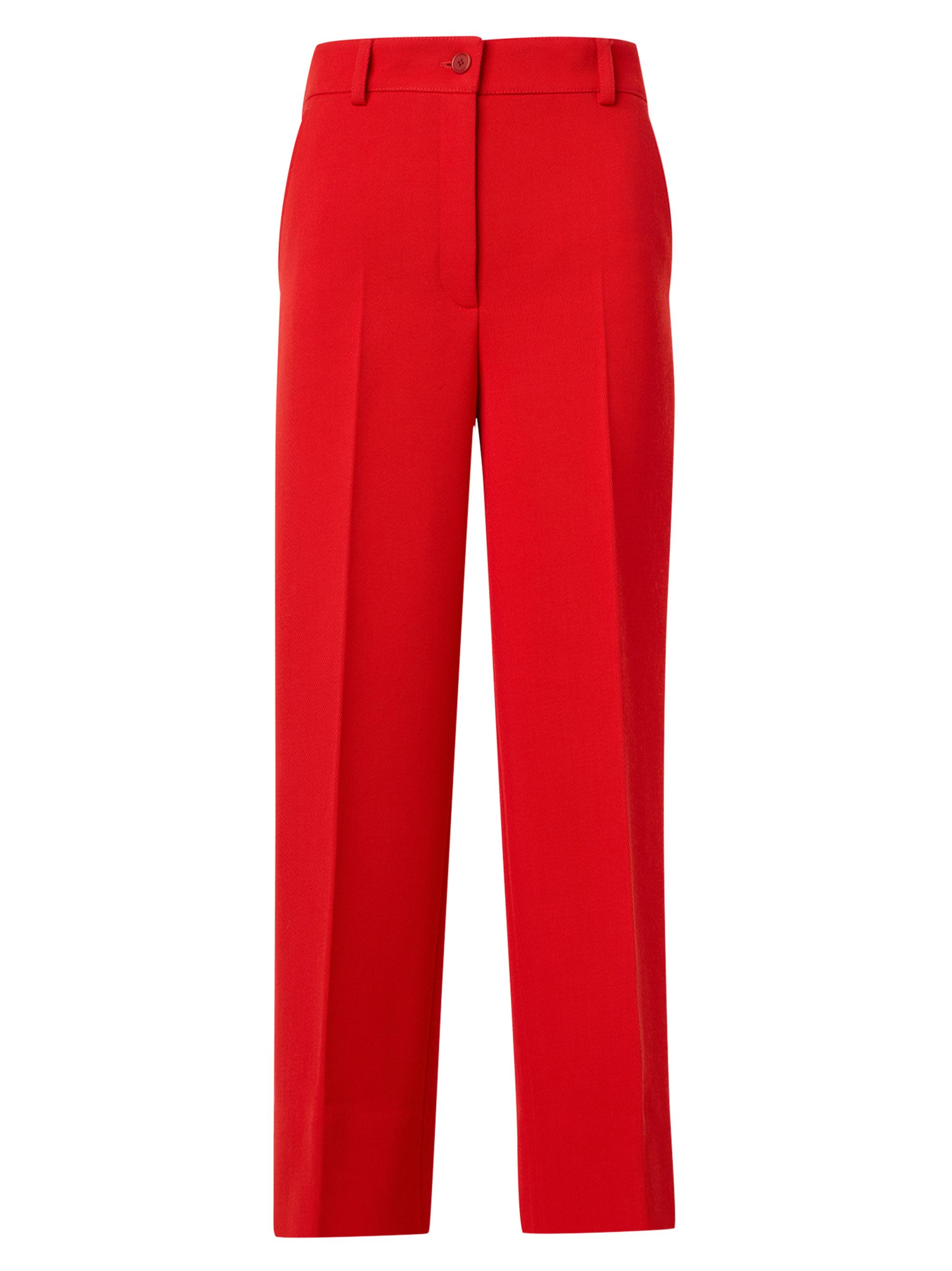 Akris punto Women's Chiara Wool Pants - Bright Red