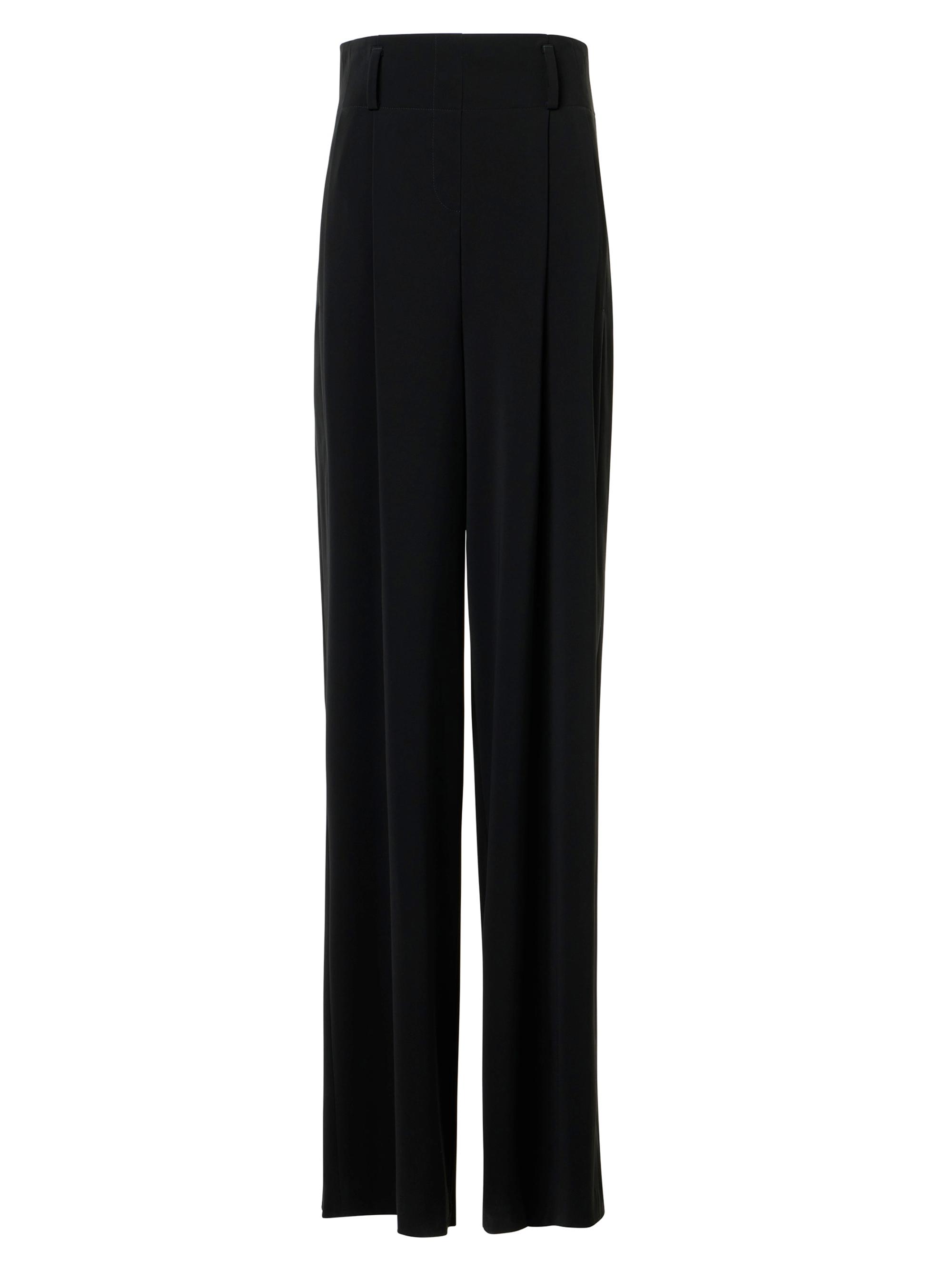 Akris punto Women's Florina Crepe High-Rise Pants - Black