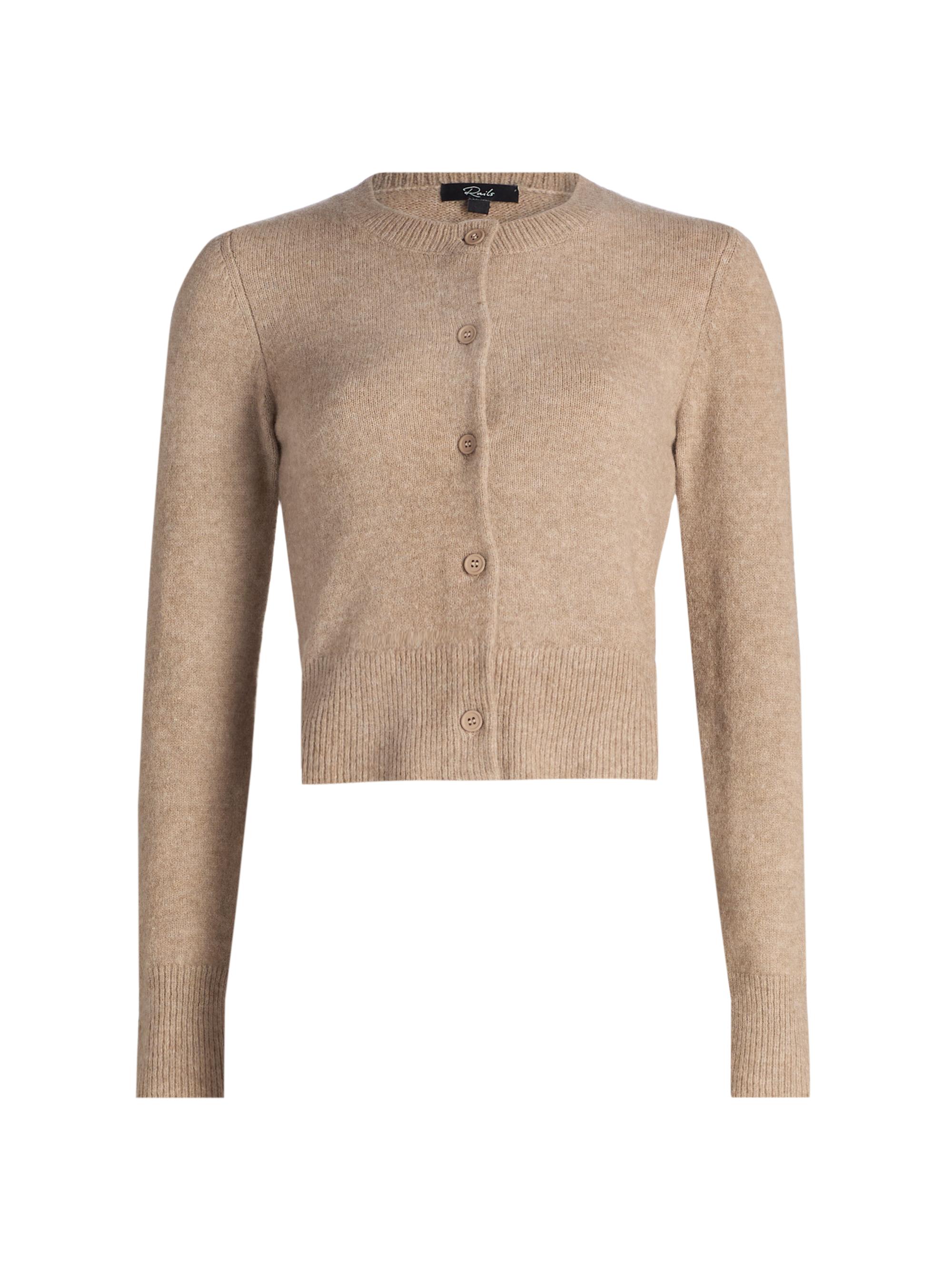 Naadam Mixed-Media Cable-Knit Cardigan | Saks Fifth Avenue