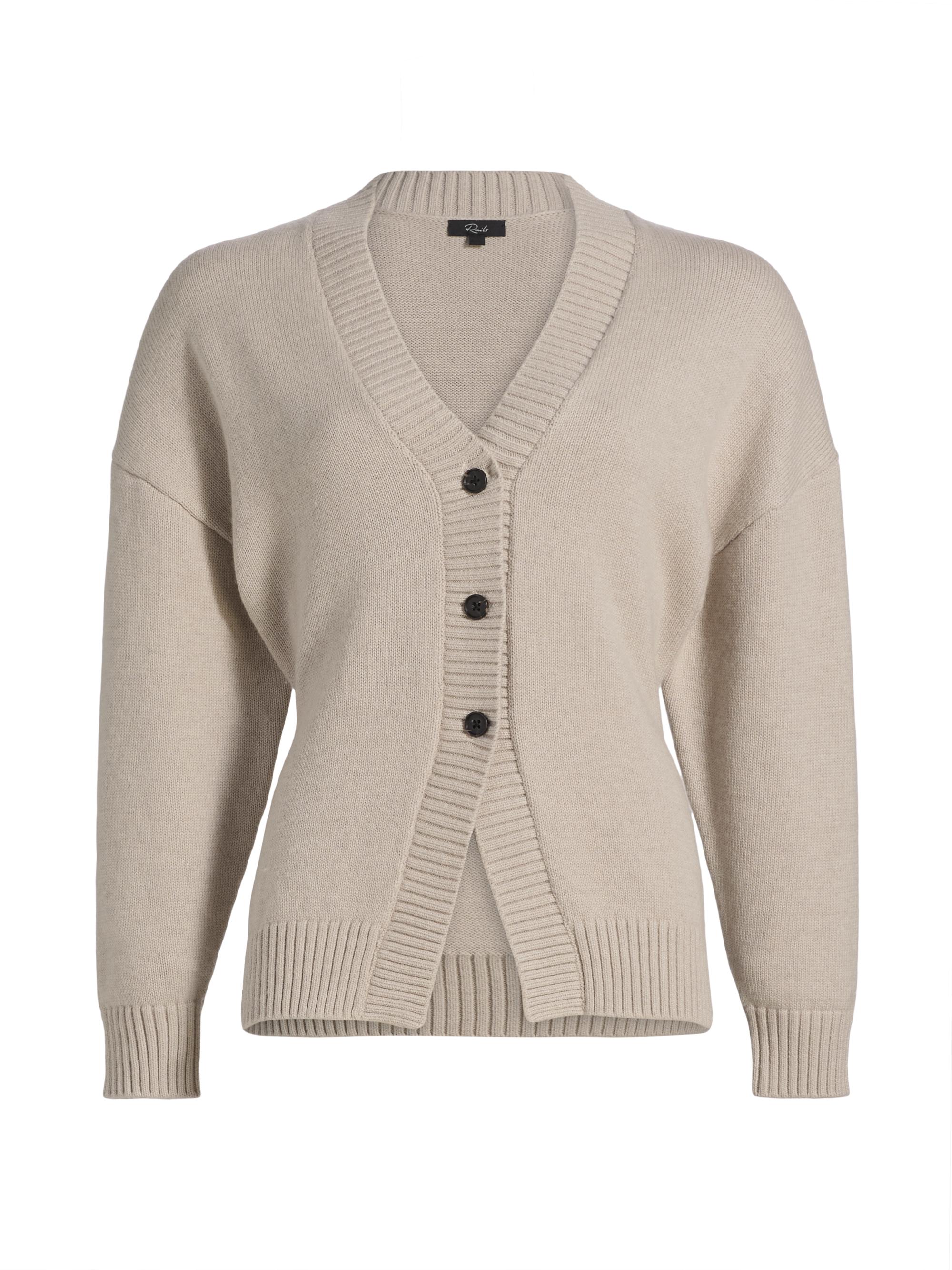 Rails Women's Philippa Wool-Blend Cardigan - Taupe