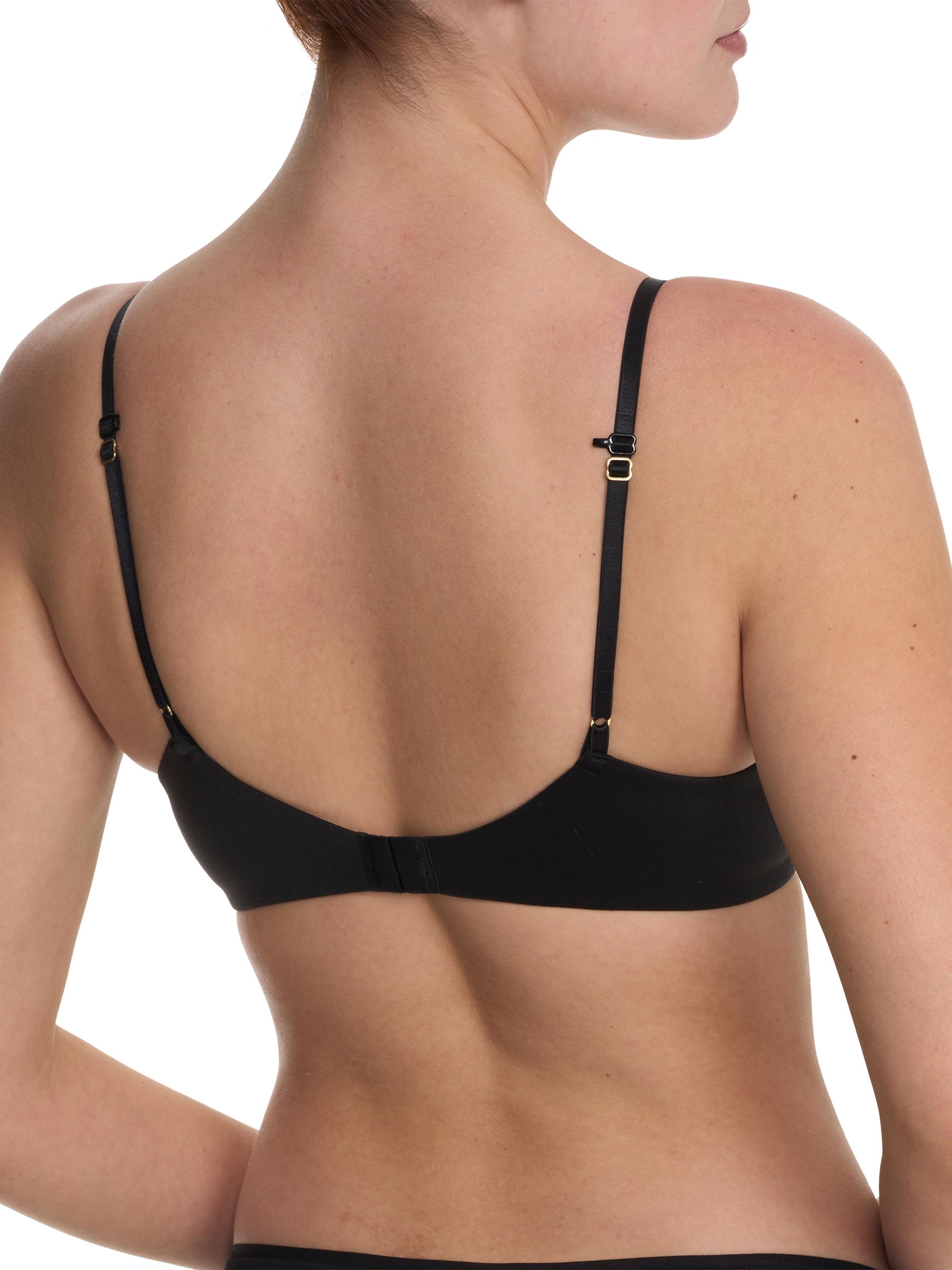 Natori Women's Soft Focus Convertible Demi T-Shirt Bra - Black | Thumbnail 3