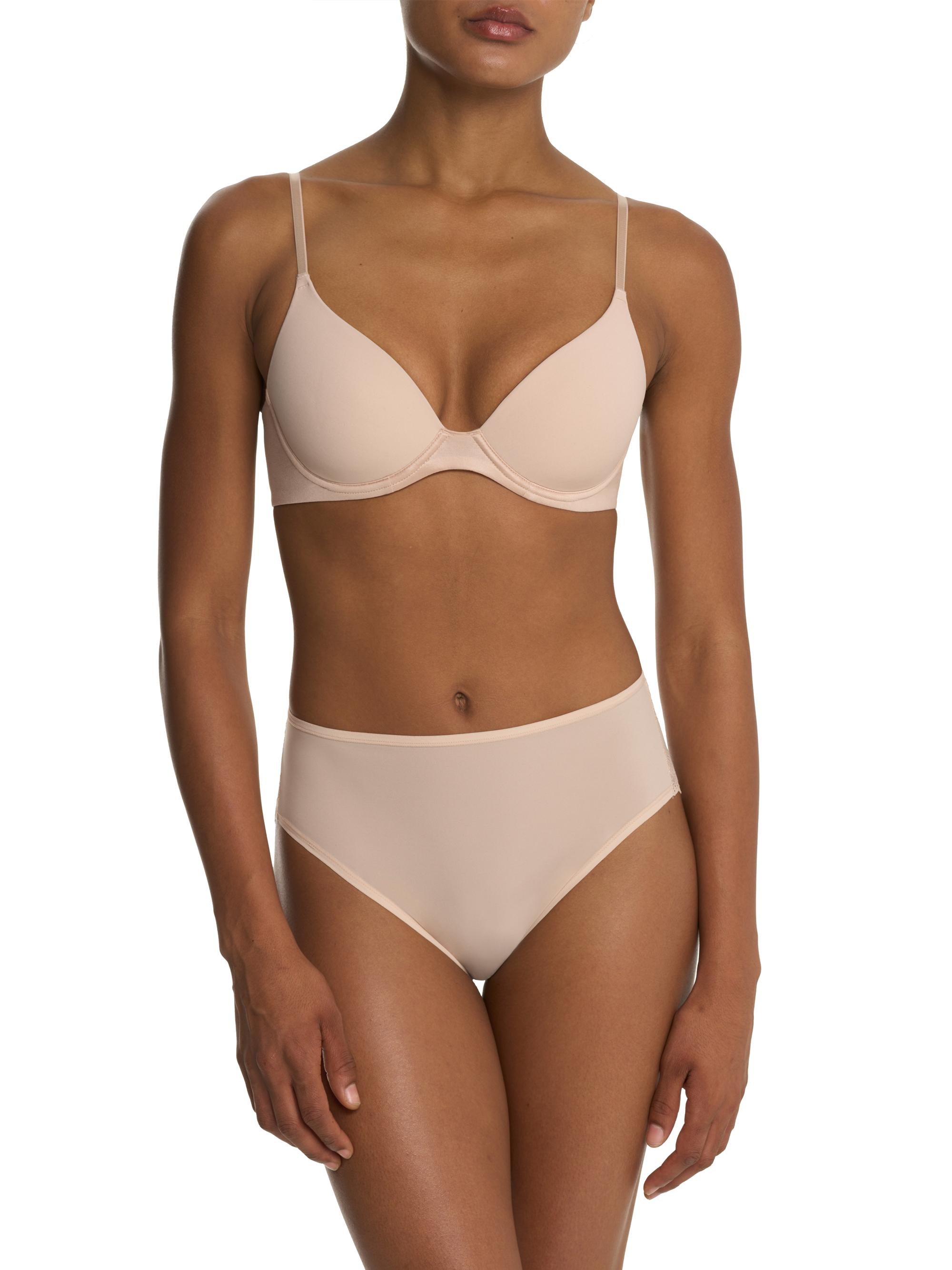 Natori Women's Soft Focus Convertible Demi T-Shirt Bra - Mocha | Thumbnail 6