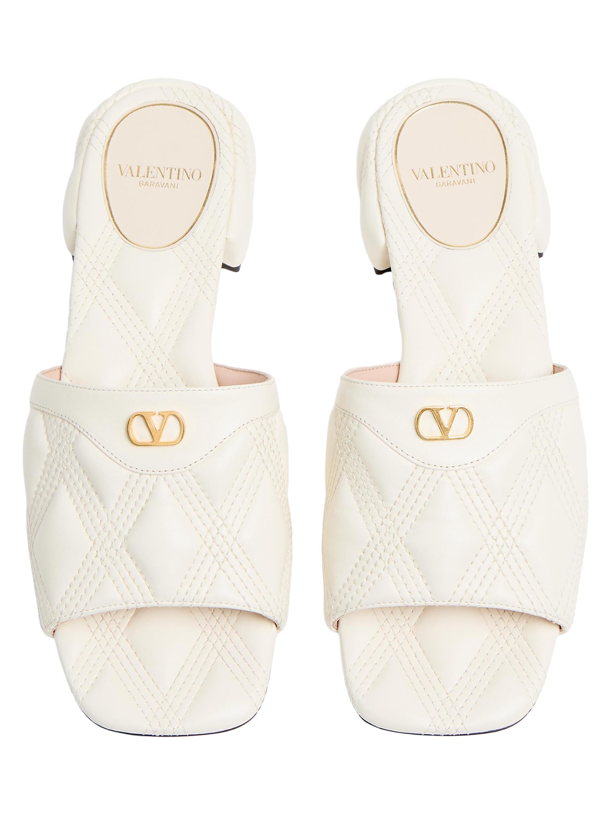 Valentino Garavani Quiltie 67 Quilted Nappa Leather 20MM Slide
